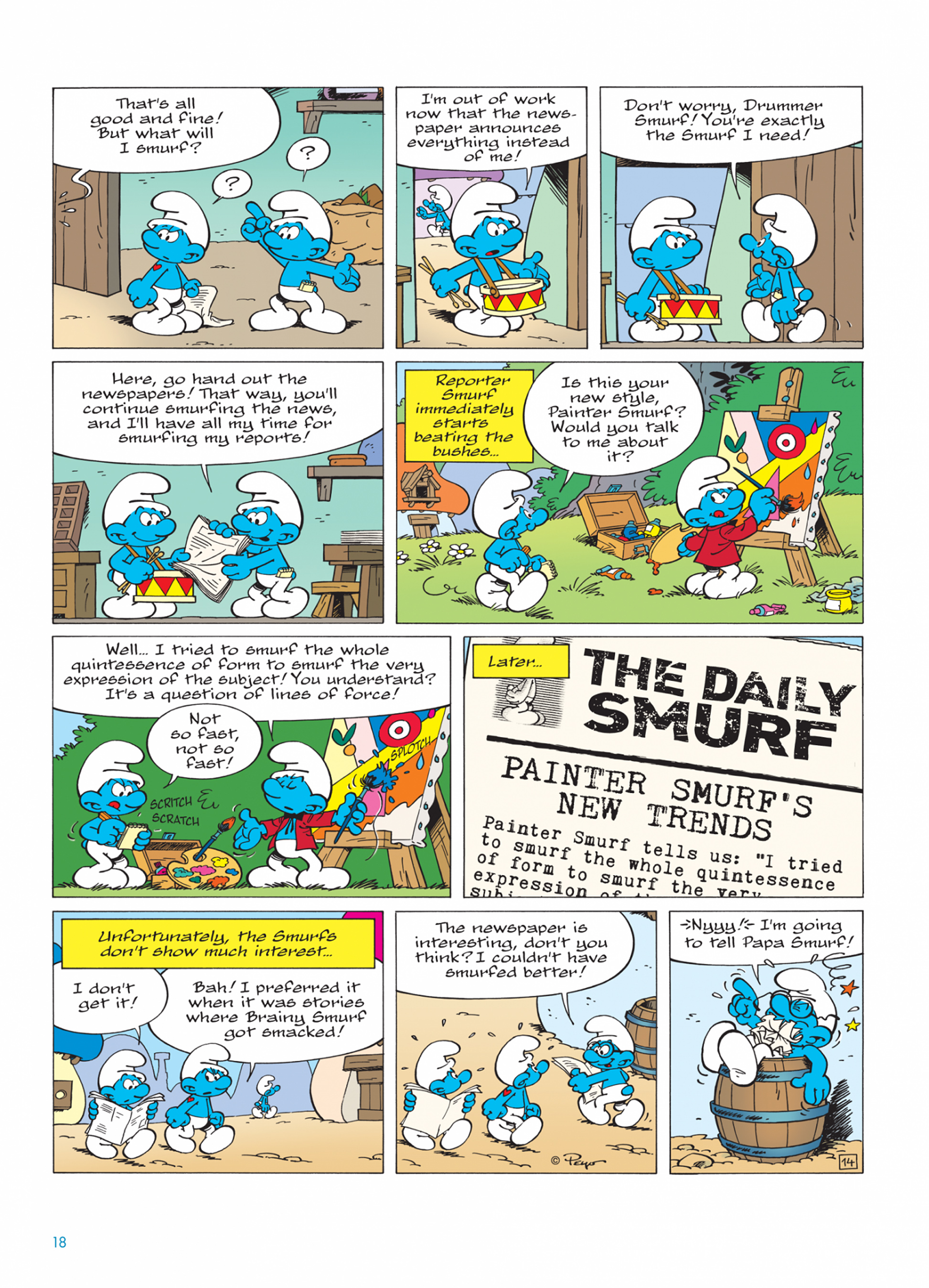 Read online The Smurfs comic -  Issue #24 - 18