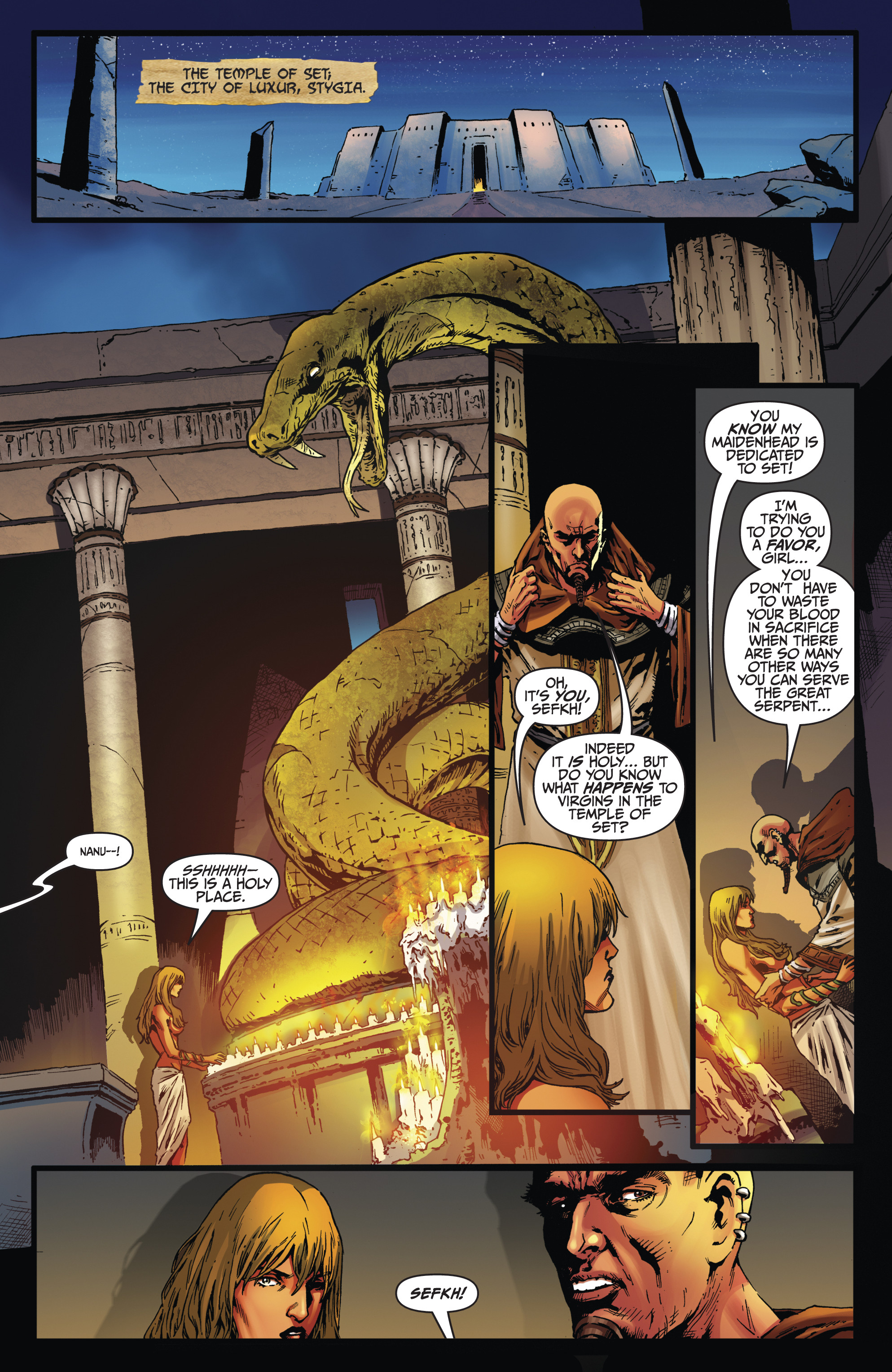 Read online Red Sonja: Vulture's Circle comic -  Issue # _TPB - 5