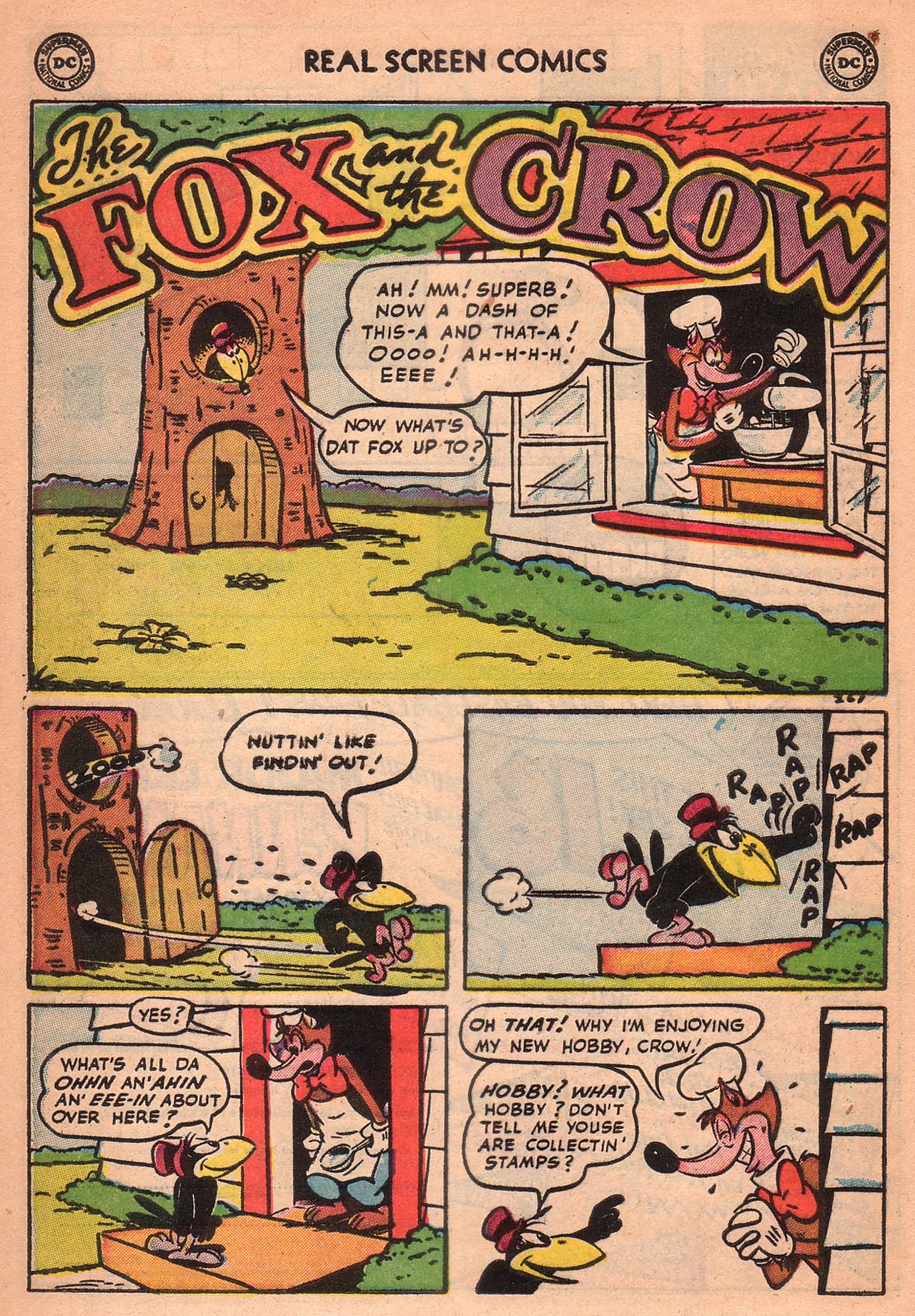 Read online Real Screen Comics comic -  Issue #63 - 28