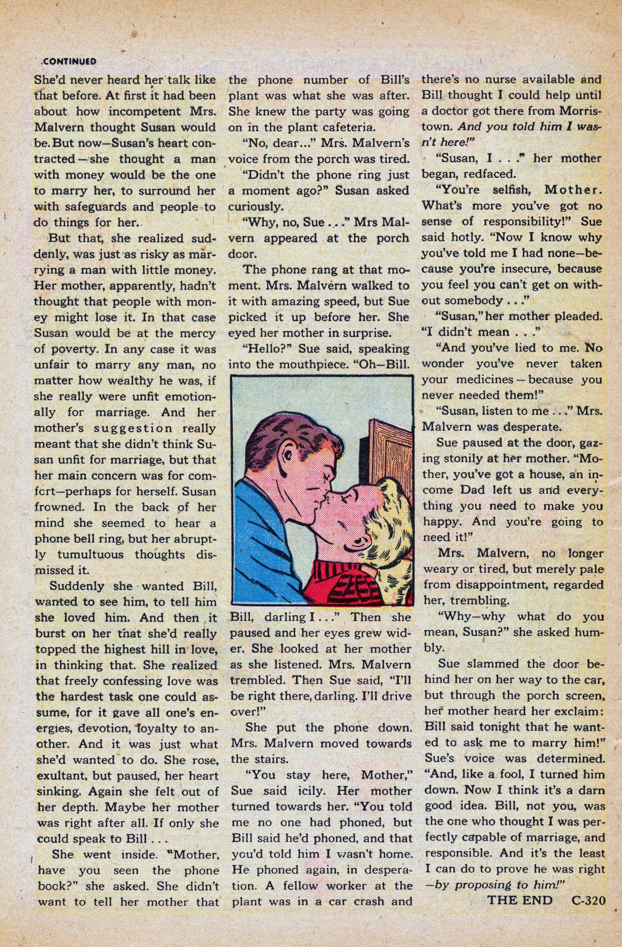 Read online Love Romances comic -  Issue #29 - 20