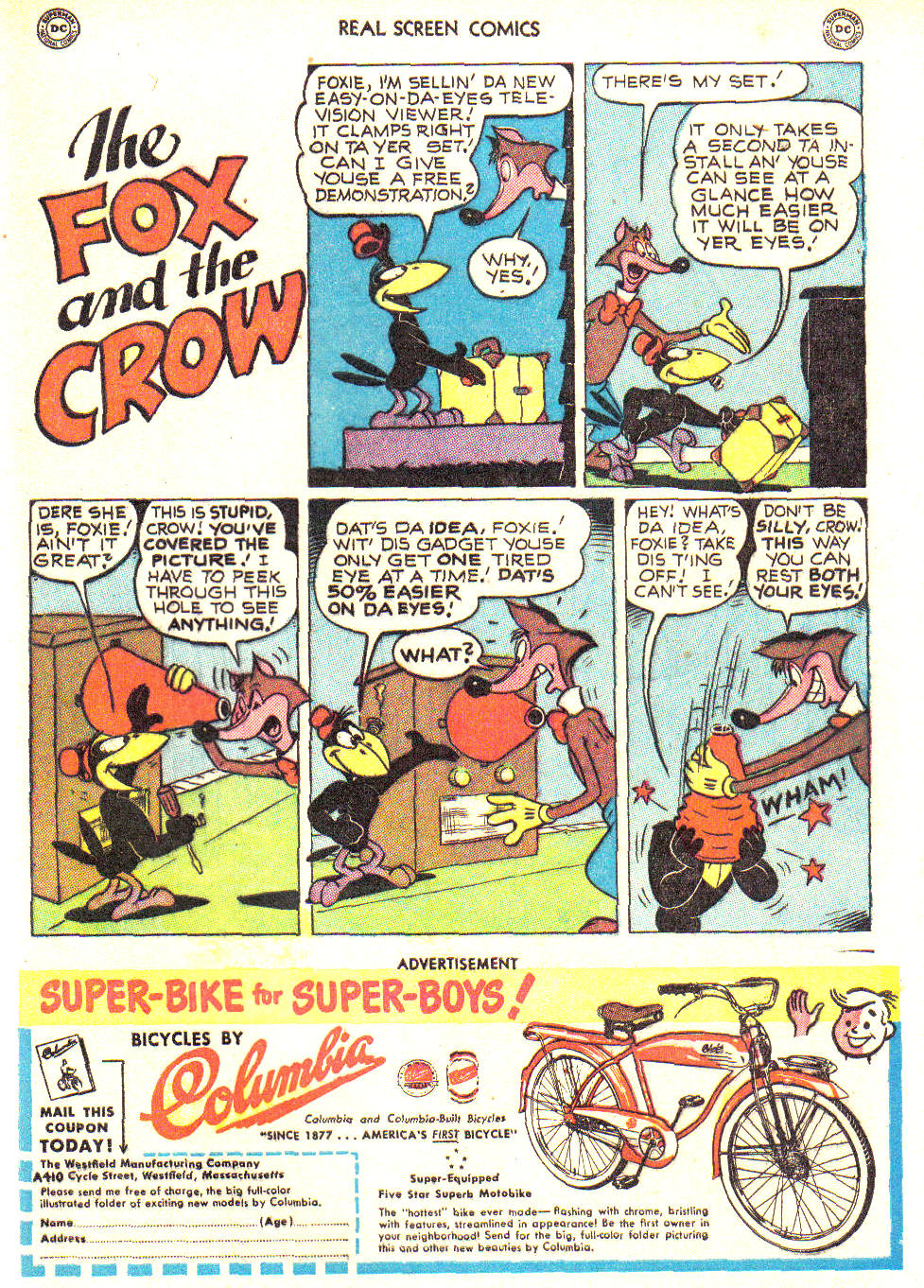 Read online Real Screen Comics comic -  Issue #32 - 41