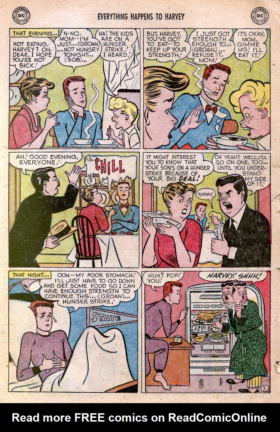 Read online Everything Happens to Harvey comic -  Issue #1 - 17