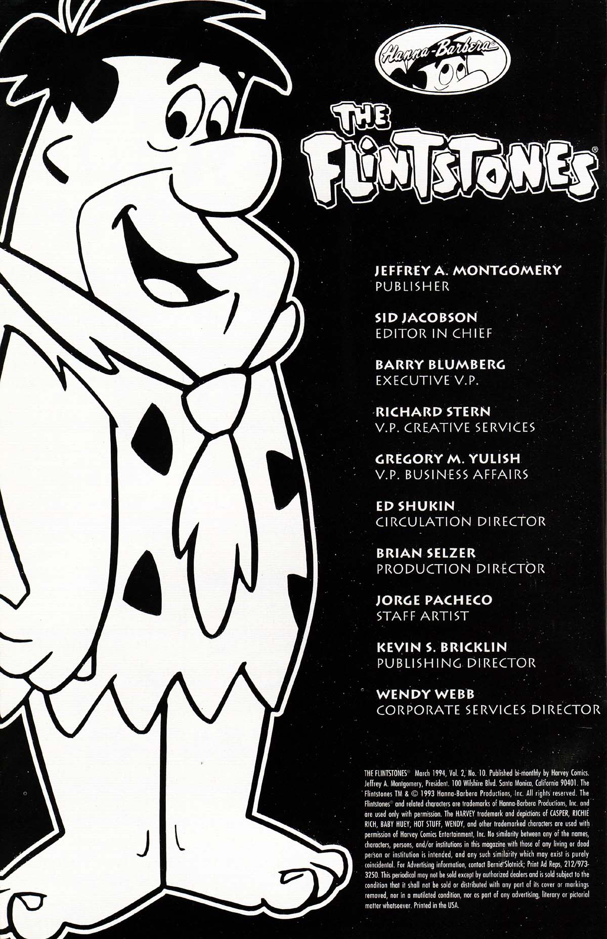 Read online The Flintstones (1992) comic -  Issue #10 - 2