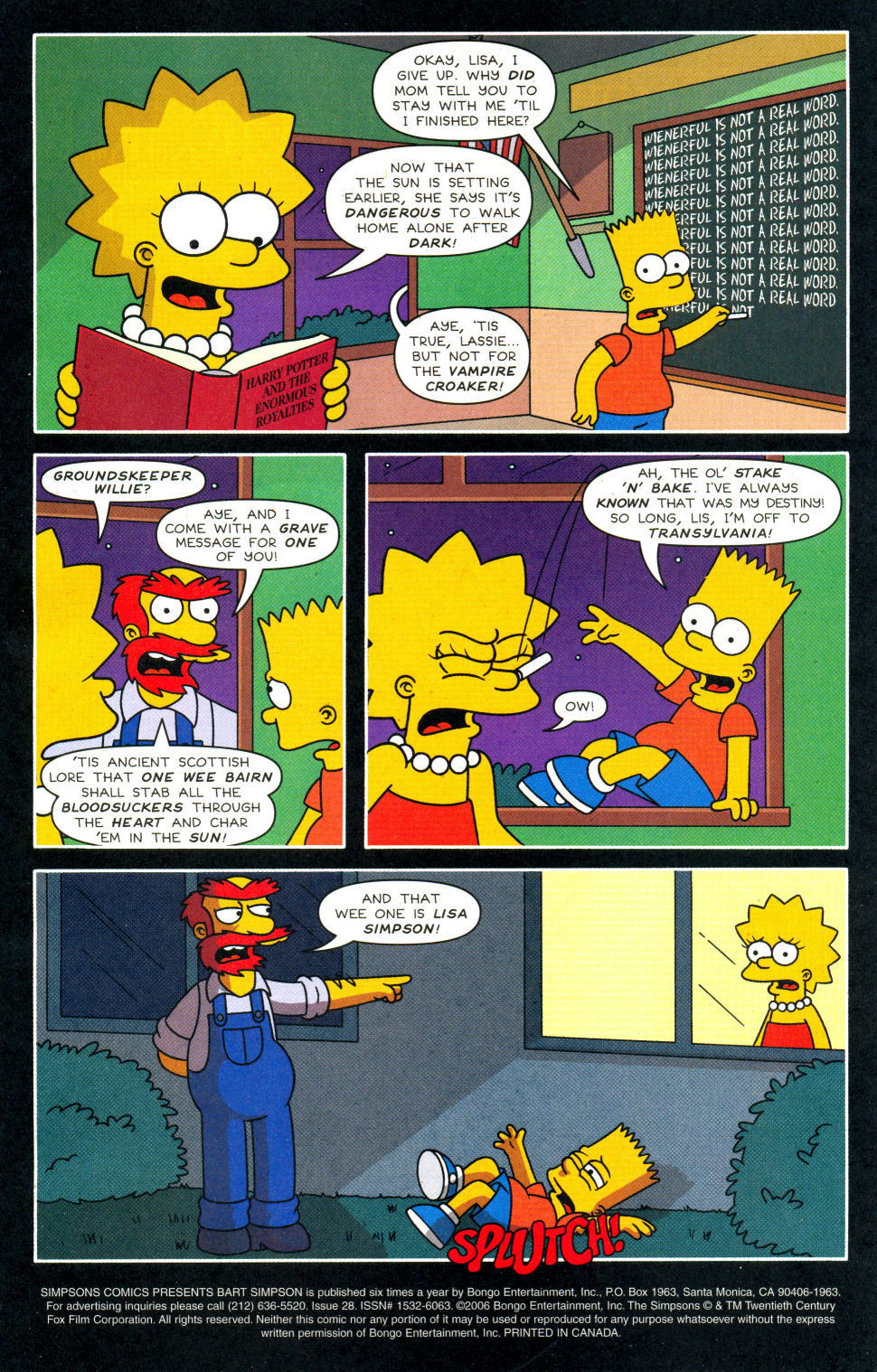 Read online Bart Simpson comic -  Issue #28 - 2