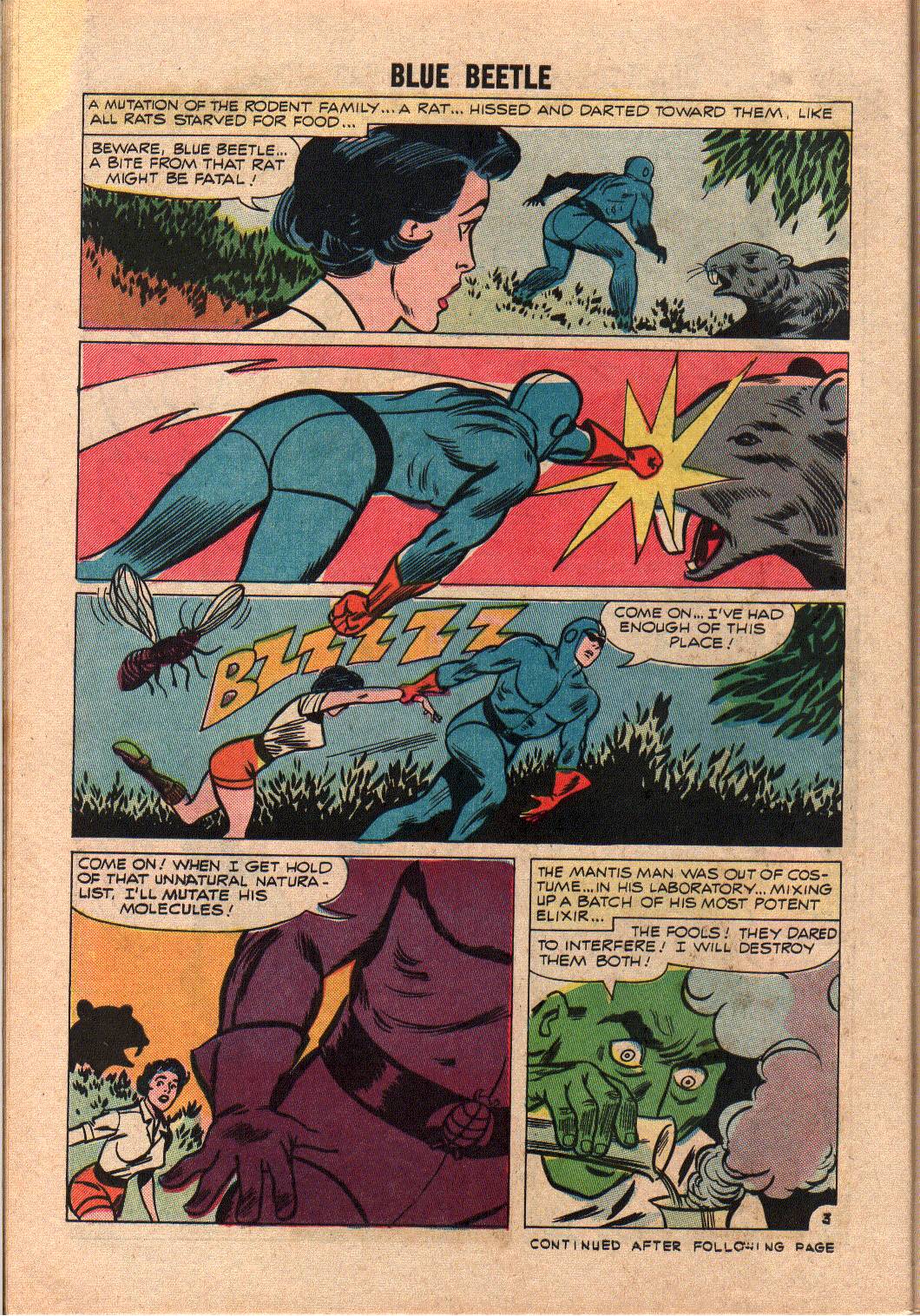 Read online Blue Beetle (1964) comic -  Issue #4 - 30