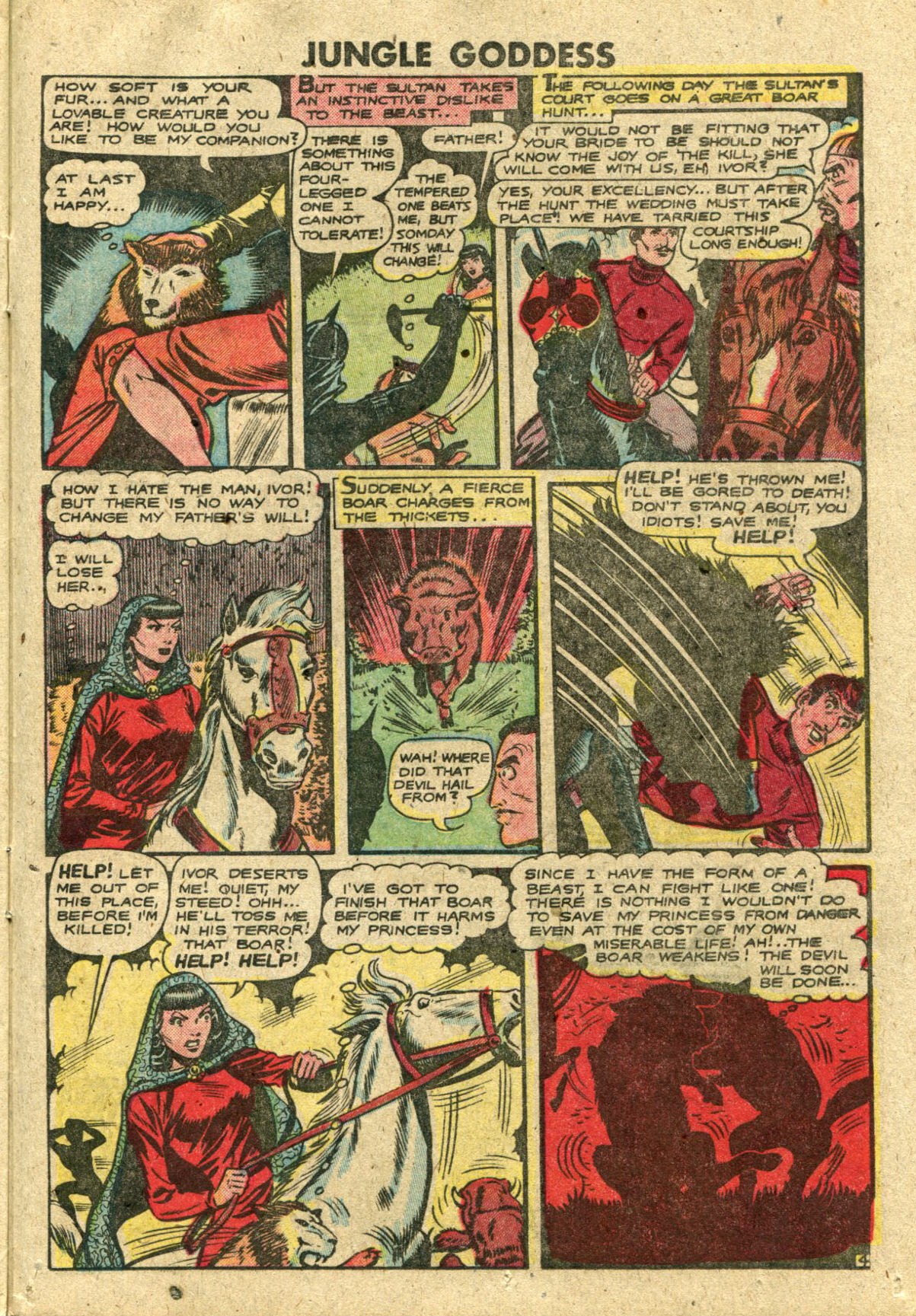 Read online Rulah - Jungle Goddess comic -  Issue #25 - 25