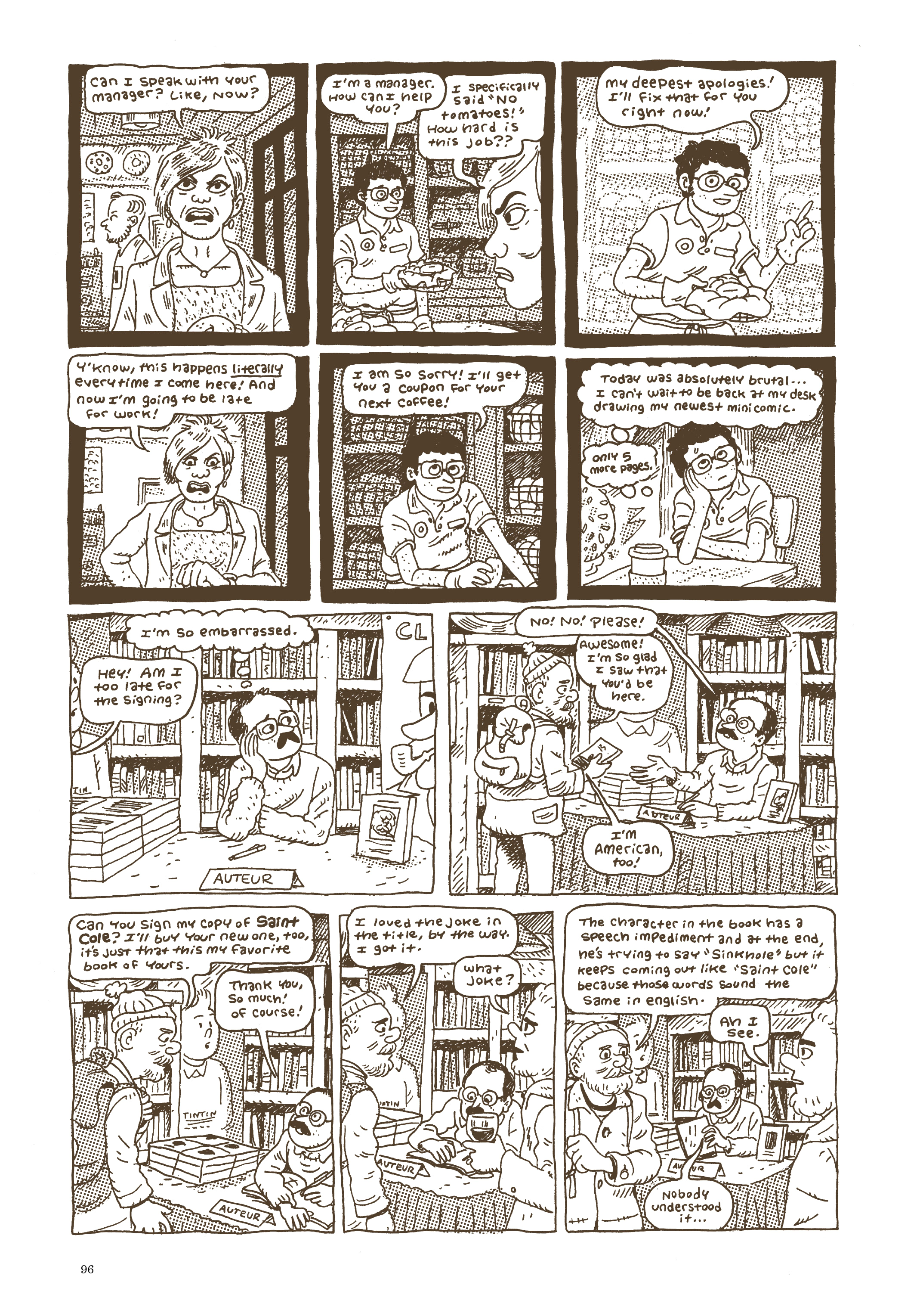 Read online Now: The New Comics Anthology comic -  Issue #8 - 96