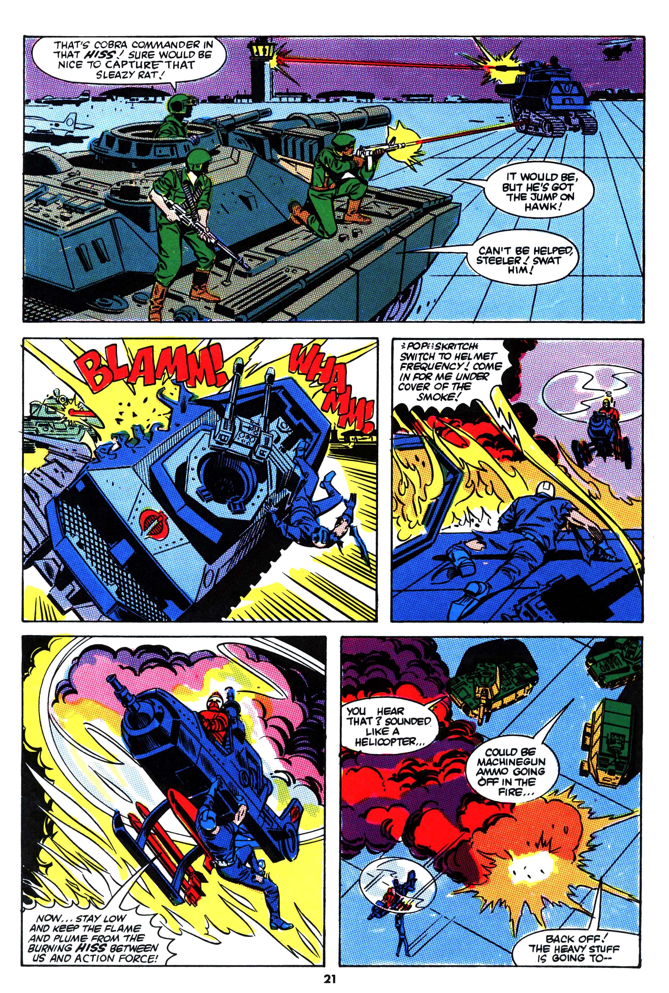 Read online Action Force comic -  Issue #21 - 21