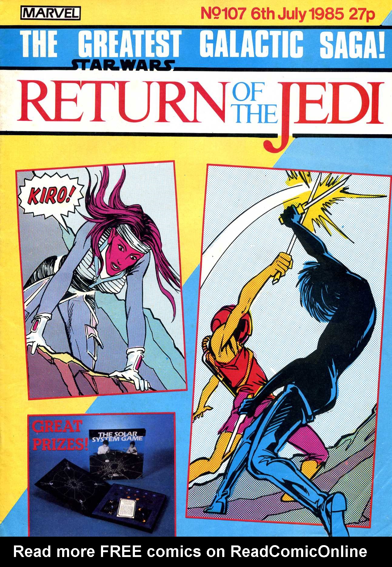 Read online Return of the Jedi comic -  Issue #107 - 1