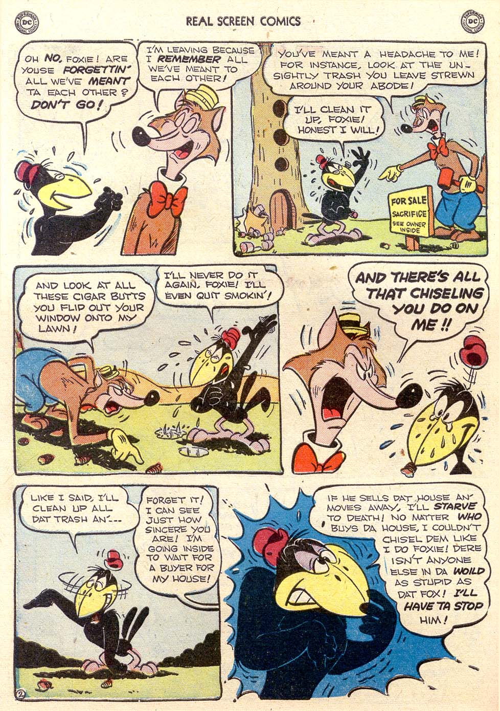 Read online Real Screen Comics comic -  Issue #29 - 44