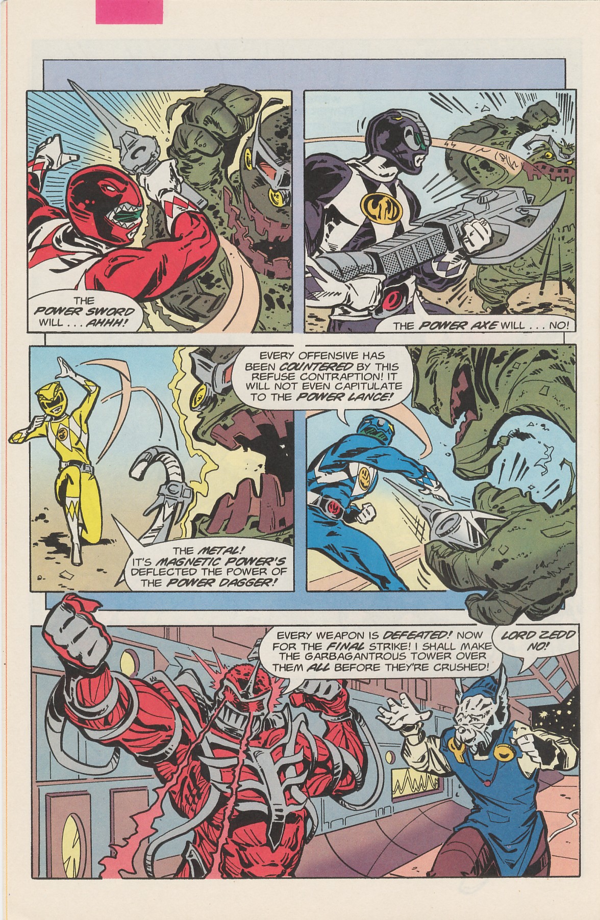 Read online Saban's Mighty Morphin Power Rangers (1994) comic -  Issue #3 - 16