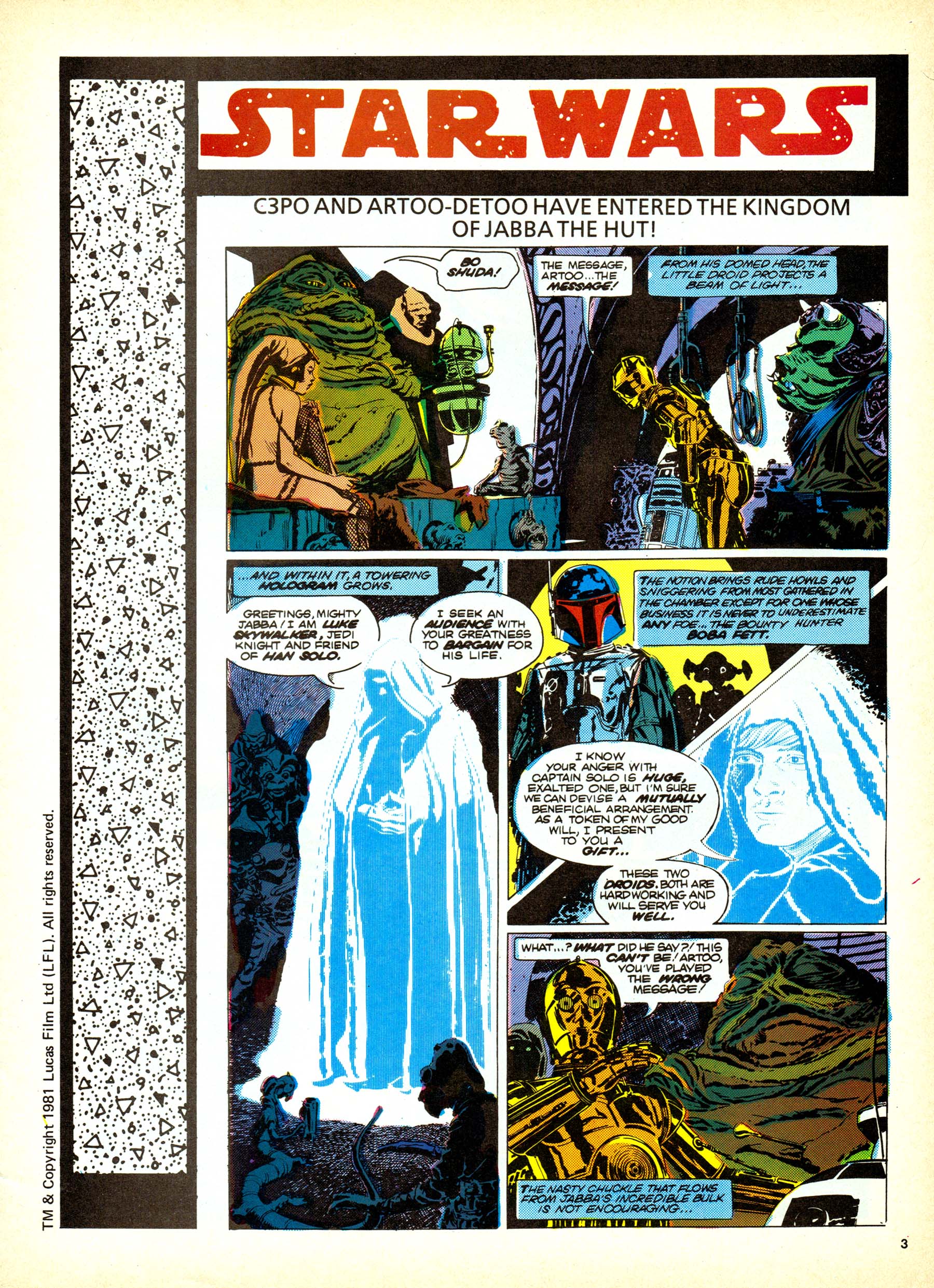 Read online Return of the Jedi comic -  Issue #149 - 3