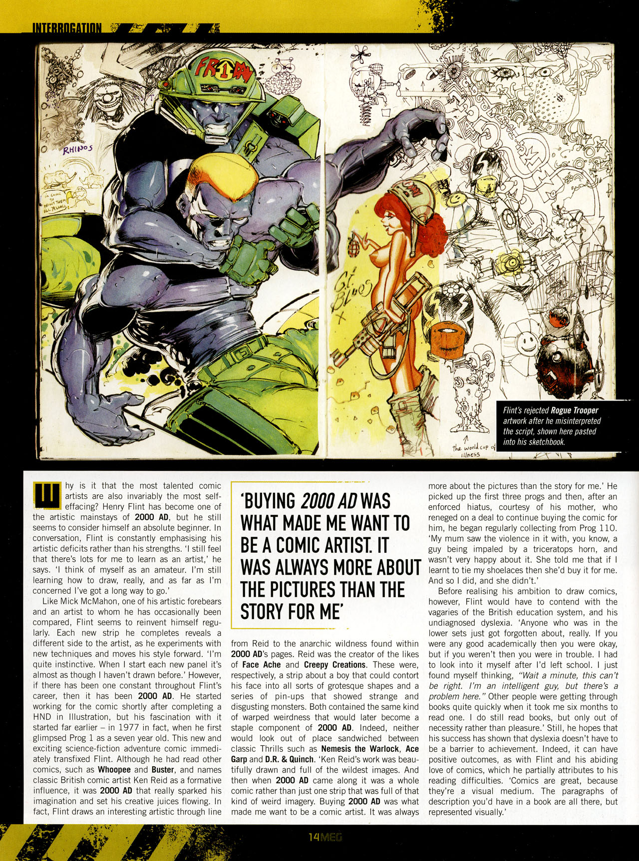 Read online Judge Dredd Megazine (Vol. 5) comic -  Issue #258 - 13