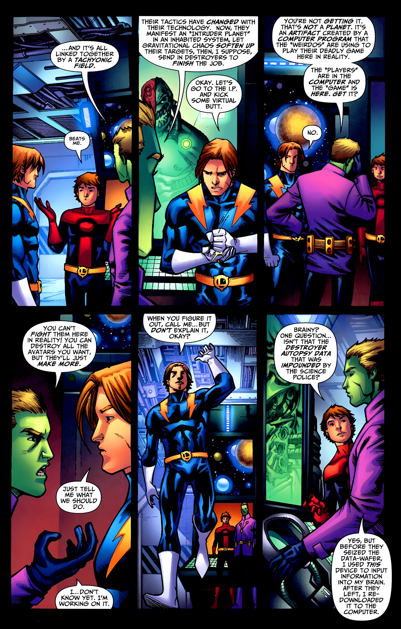 Read online Legion of Super-Heroes (2005) comic -  Issue #48 - 21