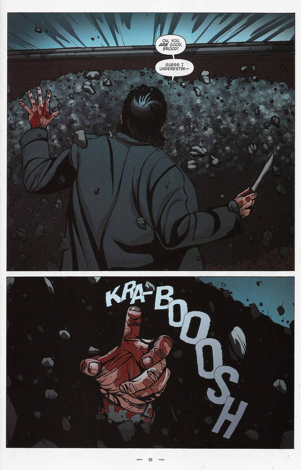 Read online Desperadoes: Banners of Gold comic -  Issue #5 - 22