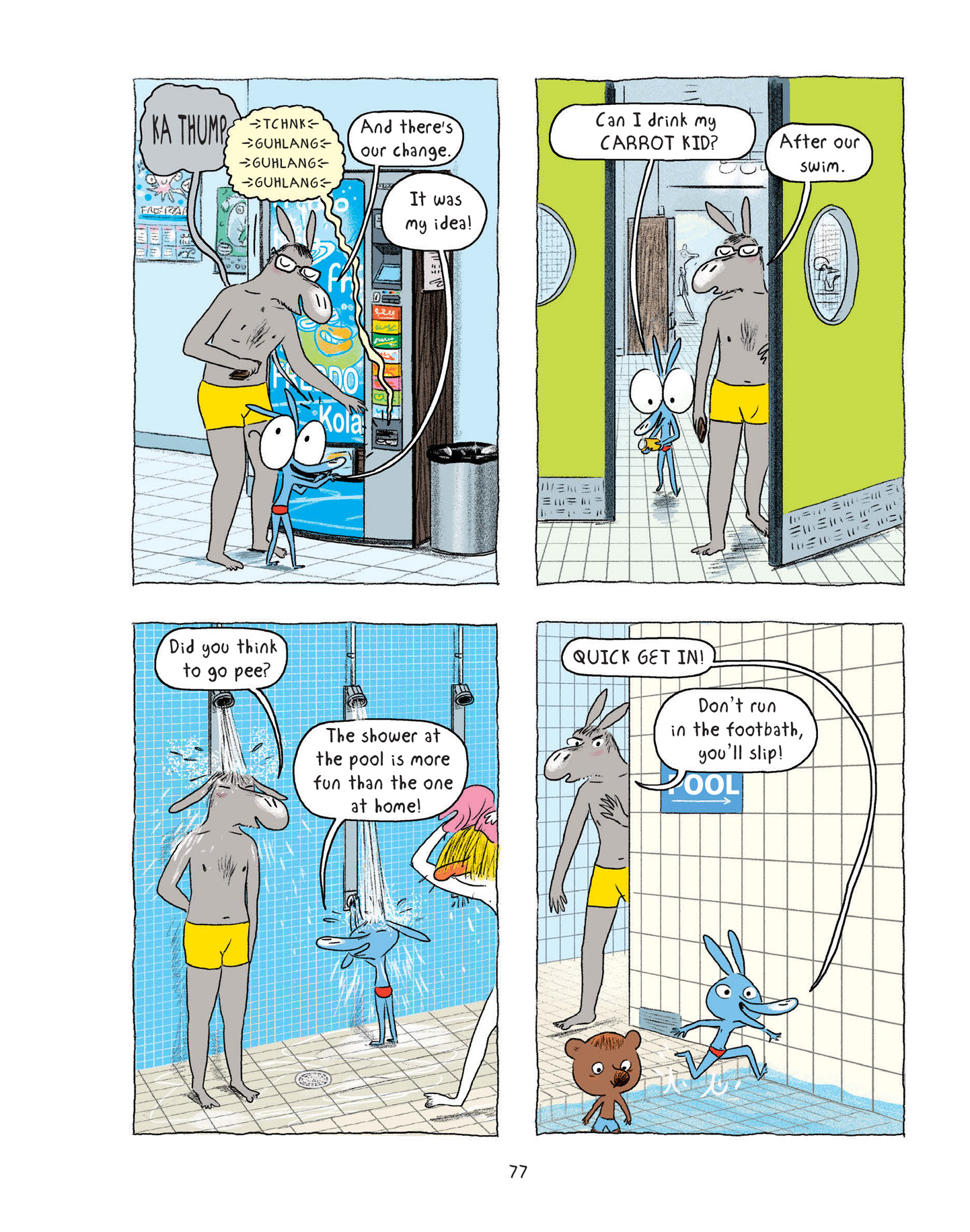 Read online Ariol comic -  Issue # TPB 6 - 78