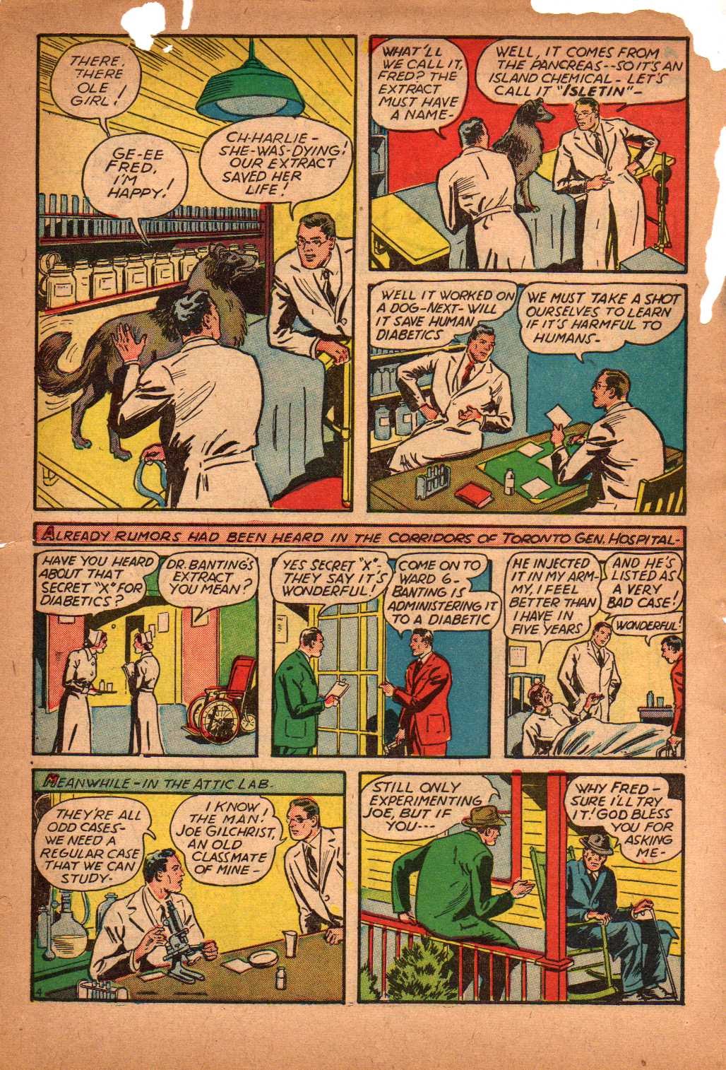 Read online World Famous Heroes Magazine comic -  Issue #2 - 16
