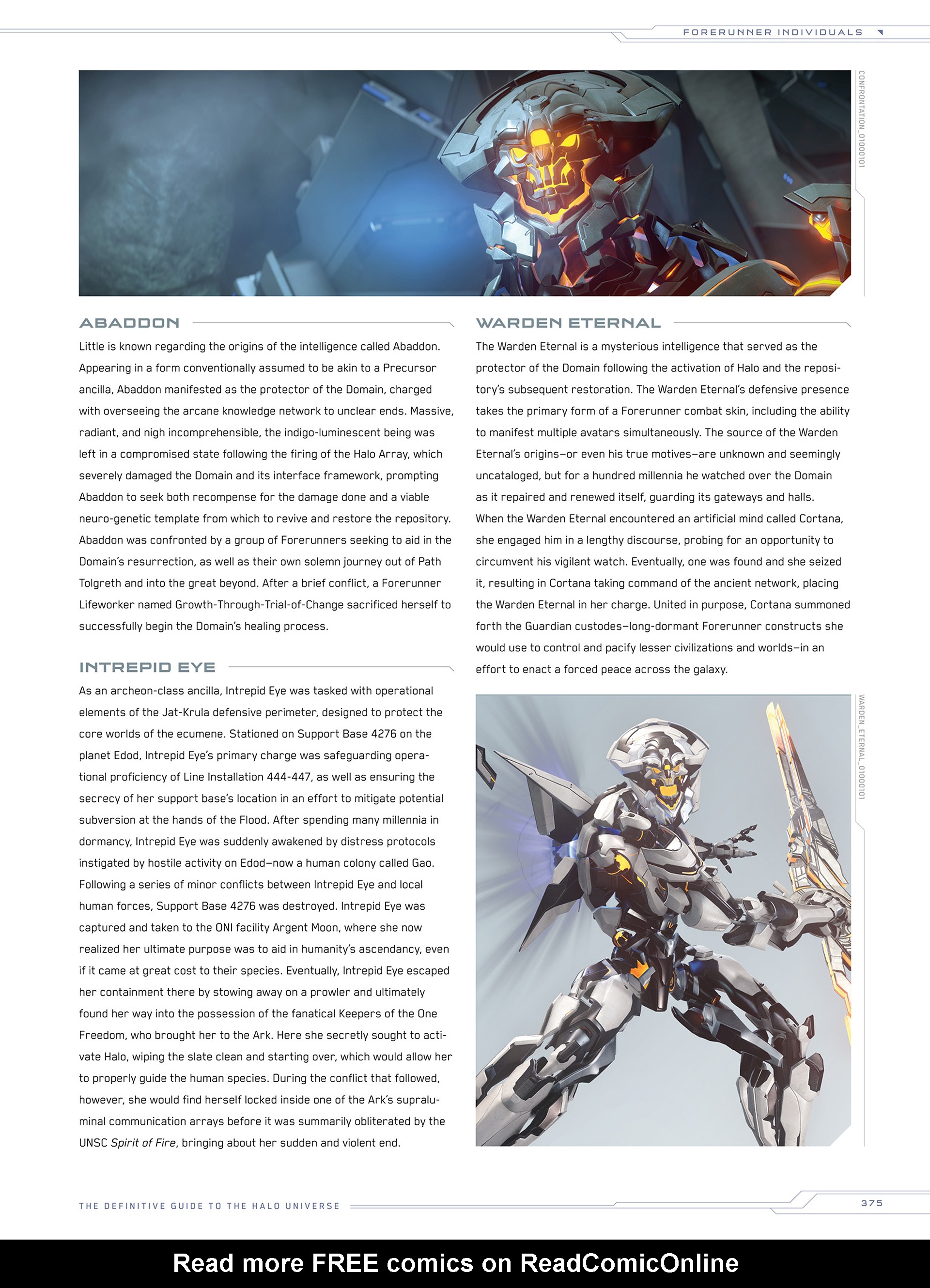 Read online Halo Encyclopedia comic -  Issue # TPB (Part 4) - 70