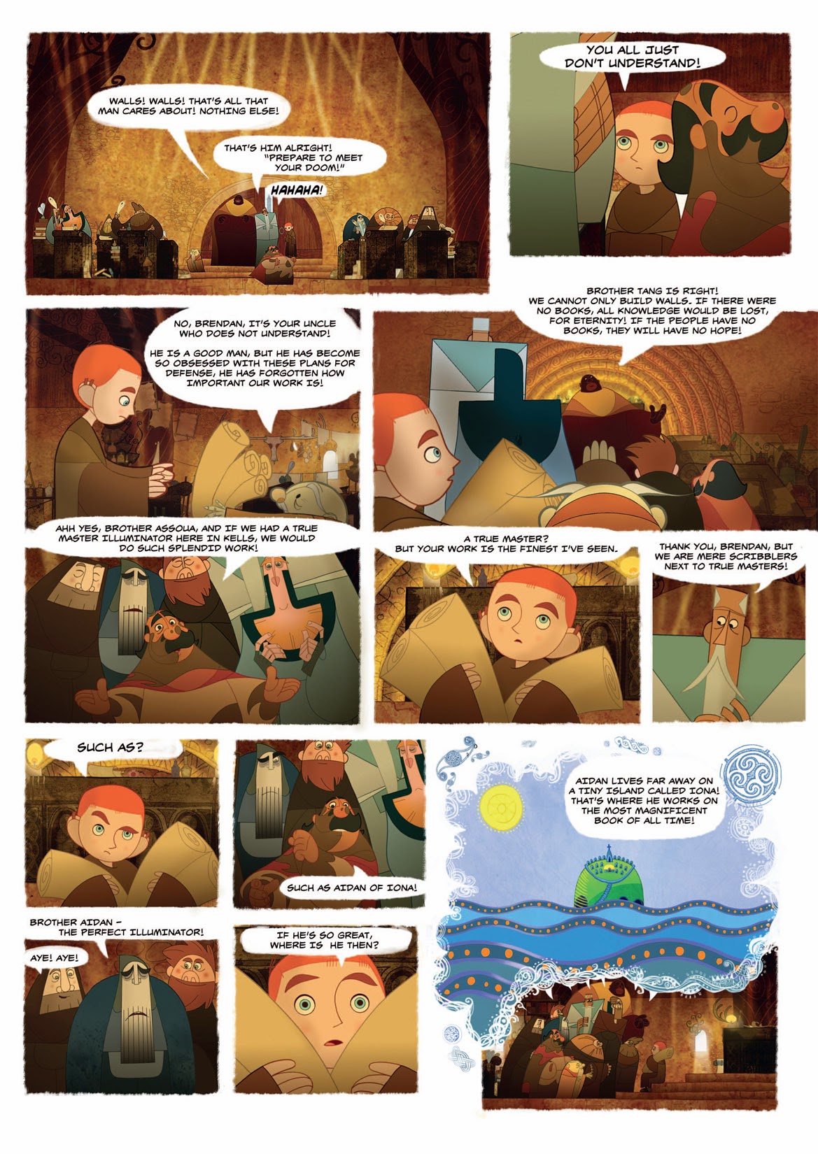 Read online The Secret Of Kells comic -  Issue # TPB - 20