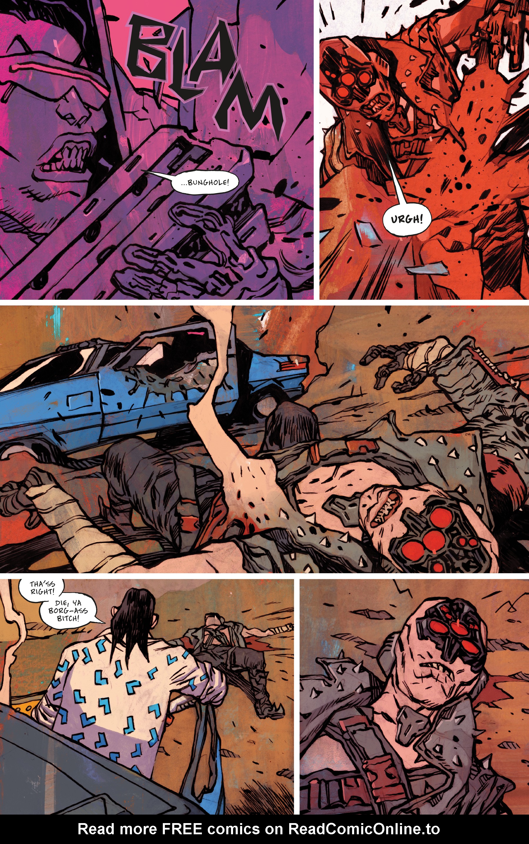 Read online Cyberpunk 2077: XOXO comic -  Issue #2 - 14