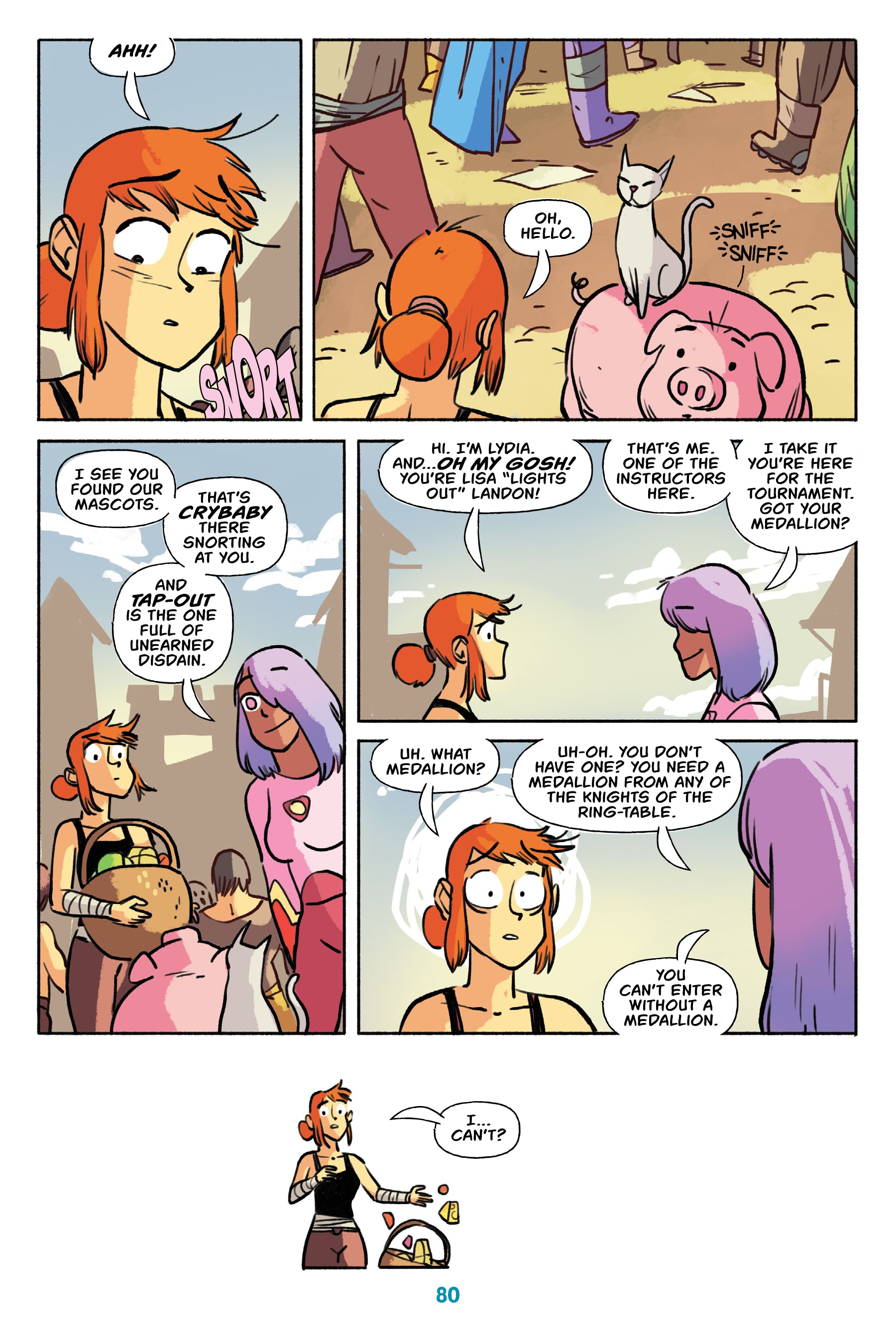 Read online Wrassle Castle comic -  Issue #1 - 79
