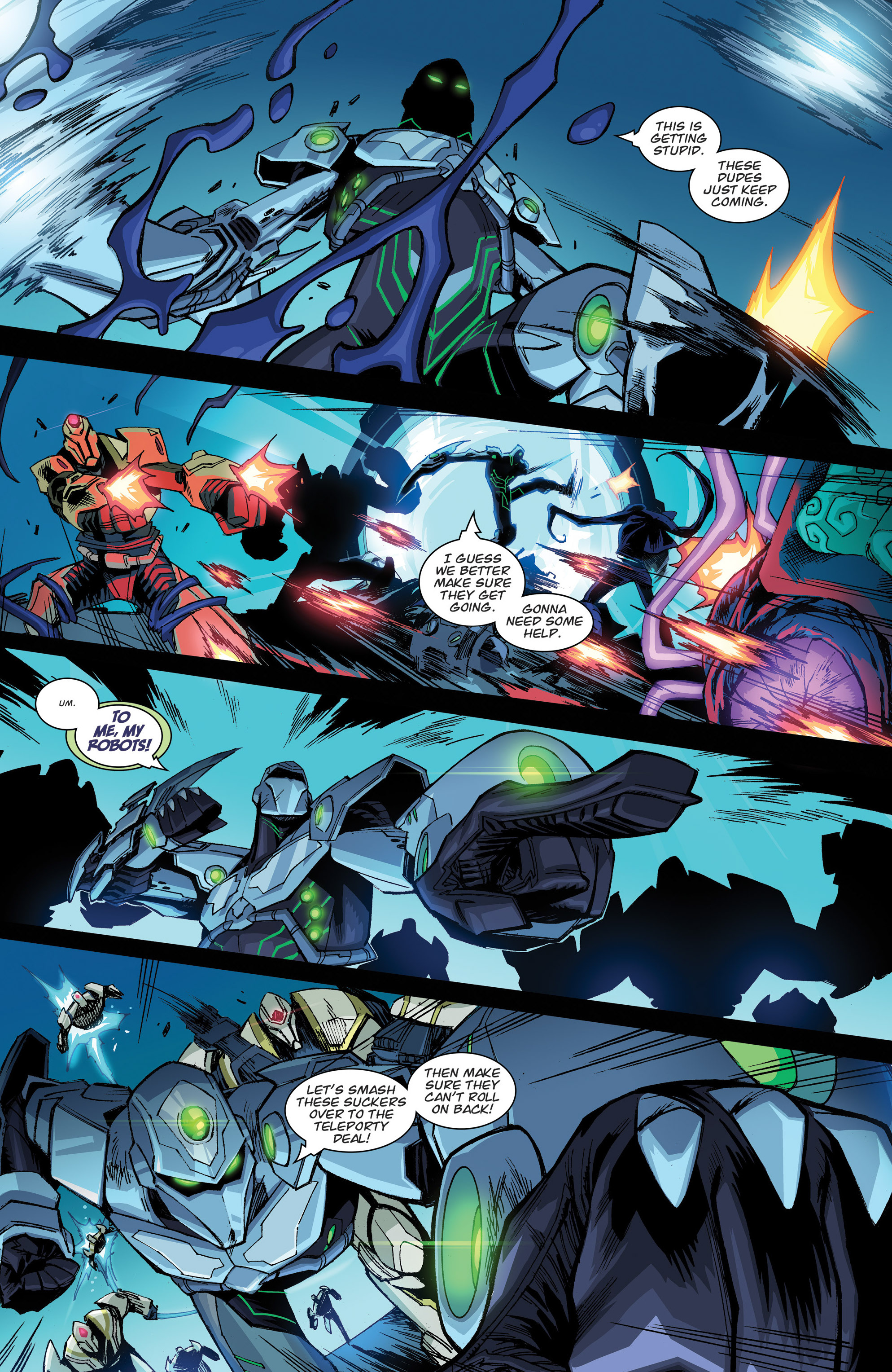 Read online Tech Jacket (2014) comic -  Issue #6 - 15