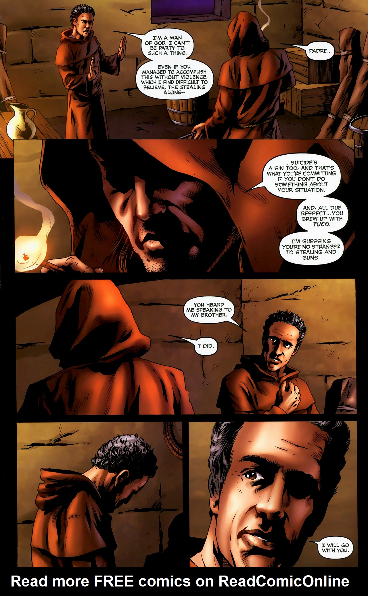 Read online The Man with No Name comic -  Issue #4 - 5