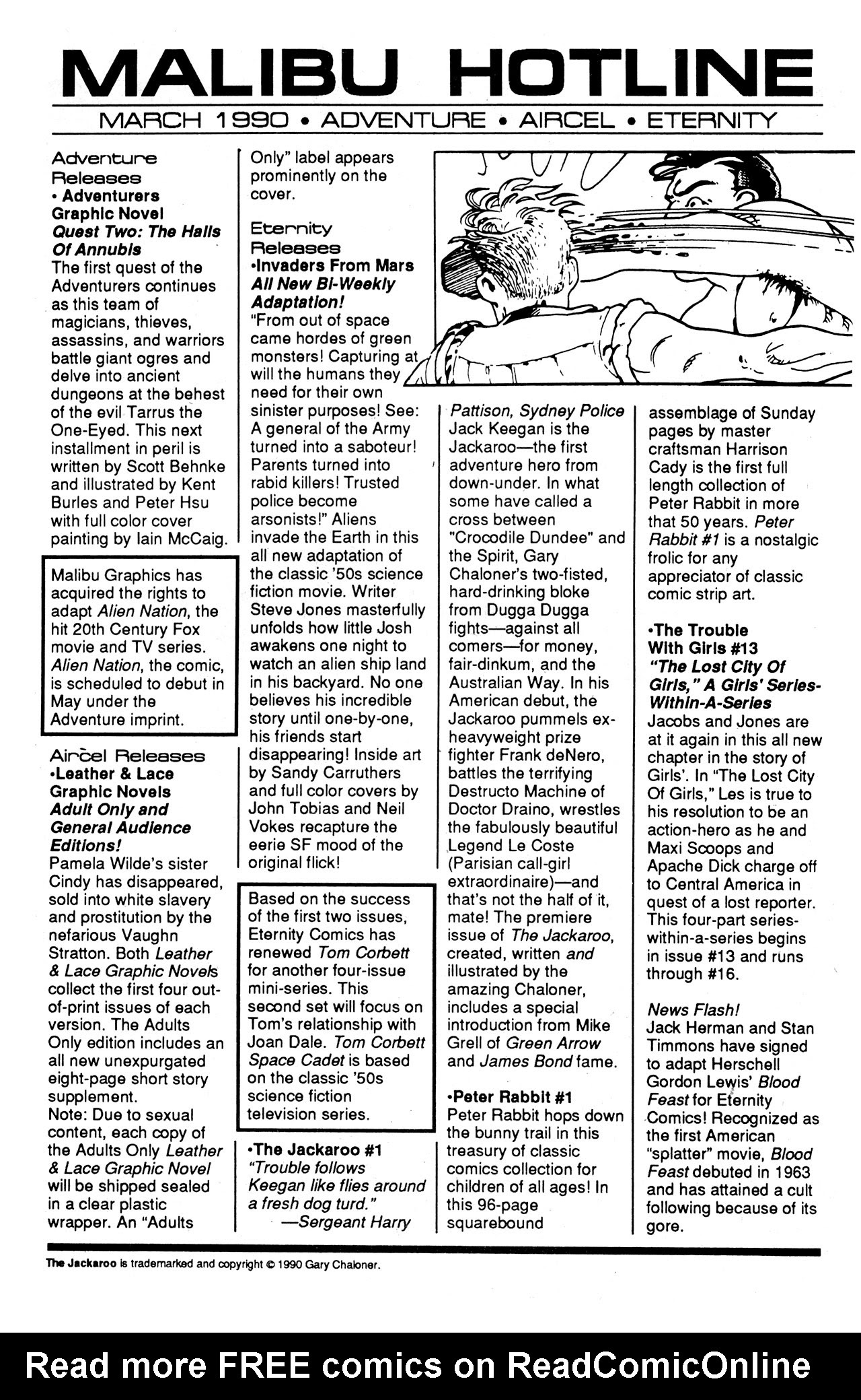 Read online Invaders From Mars (1990) comic -  Issue #1 - 34