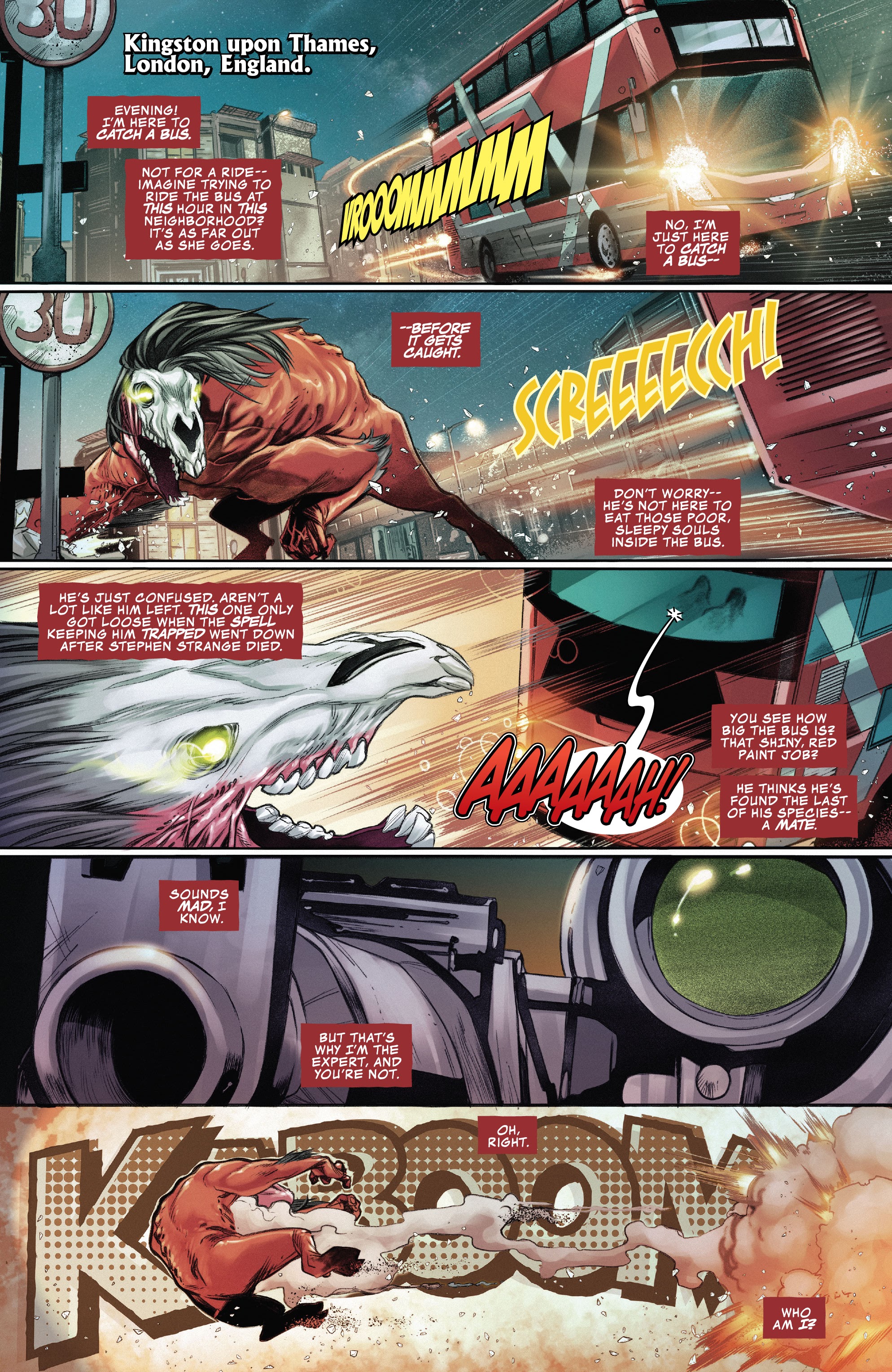 Read online Death of Doctor Strange: One-Shots comic -  Issue # Bloodstone - 3