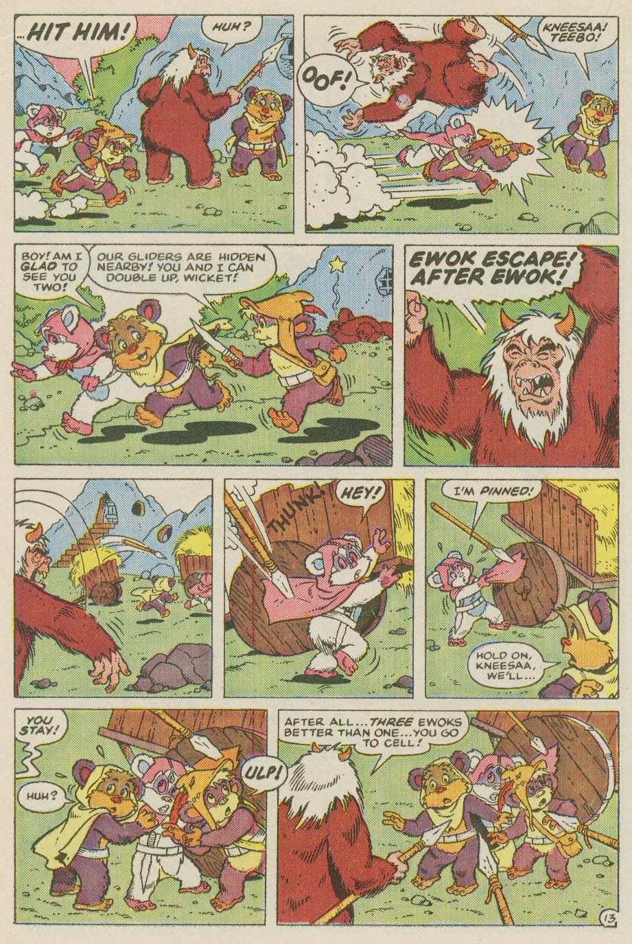 Read online Ewoks (1987) comic -  Issue #3 - 15