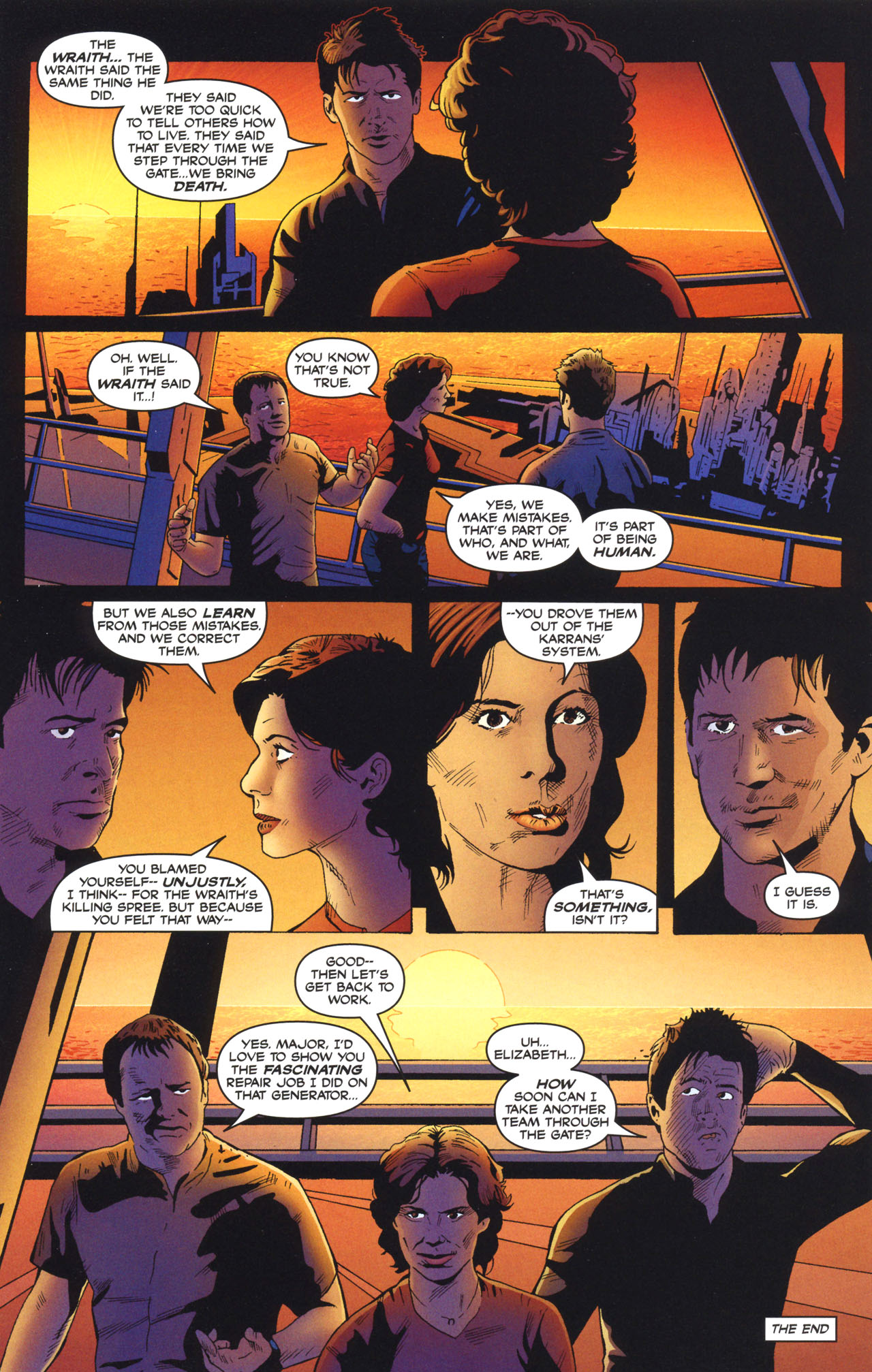 Read online Stargate Atlantis: Wraithfall comic -  Issue #3 - 29
