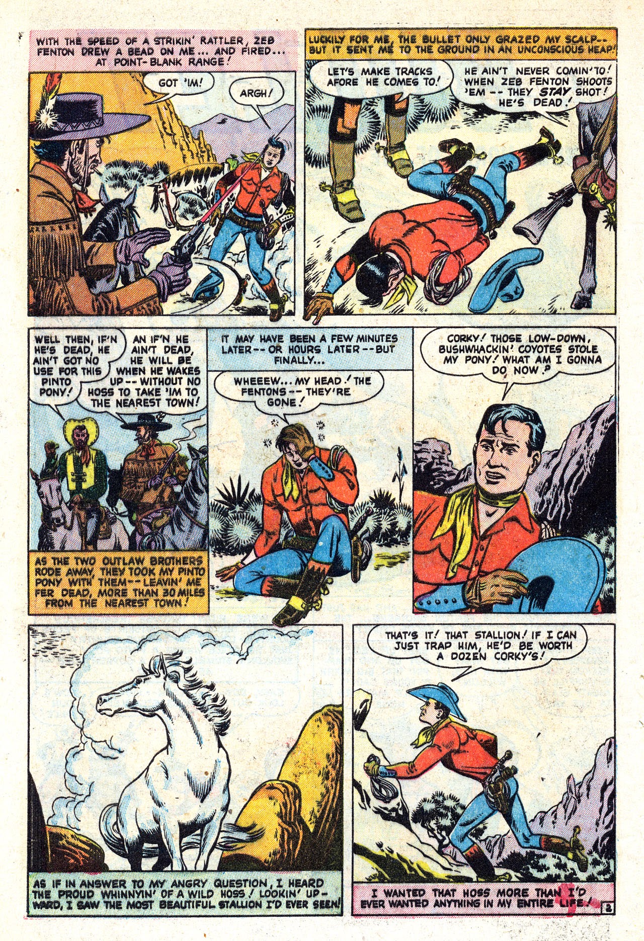 Read online Whip Wilson comic -  Issue #9 - 42
