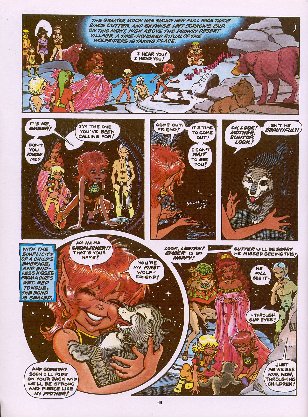 Read online ElfQuest (Starblaze Edition) comic -  Issue # TPB 2 - 76
