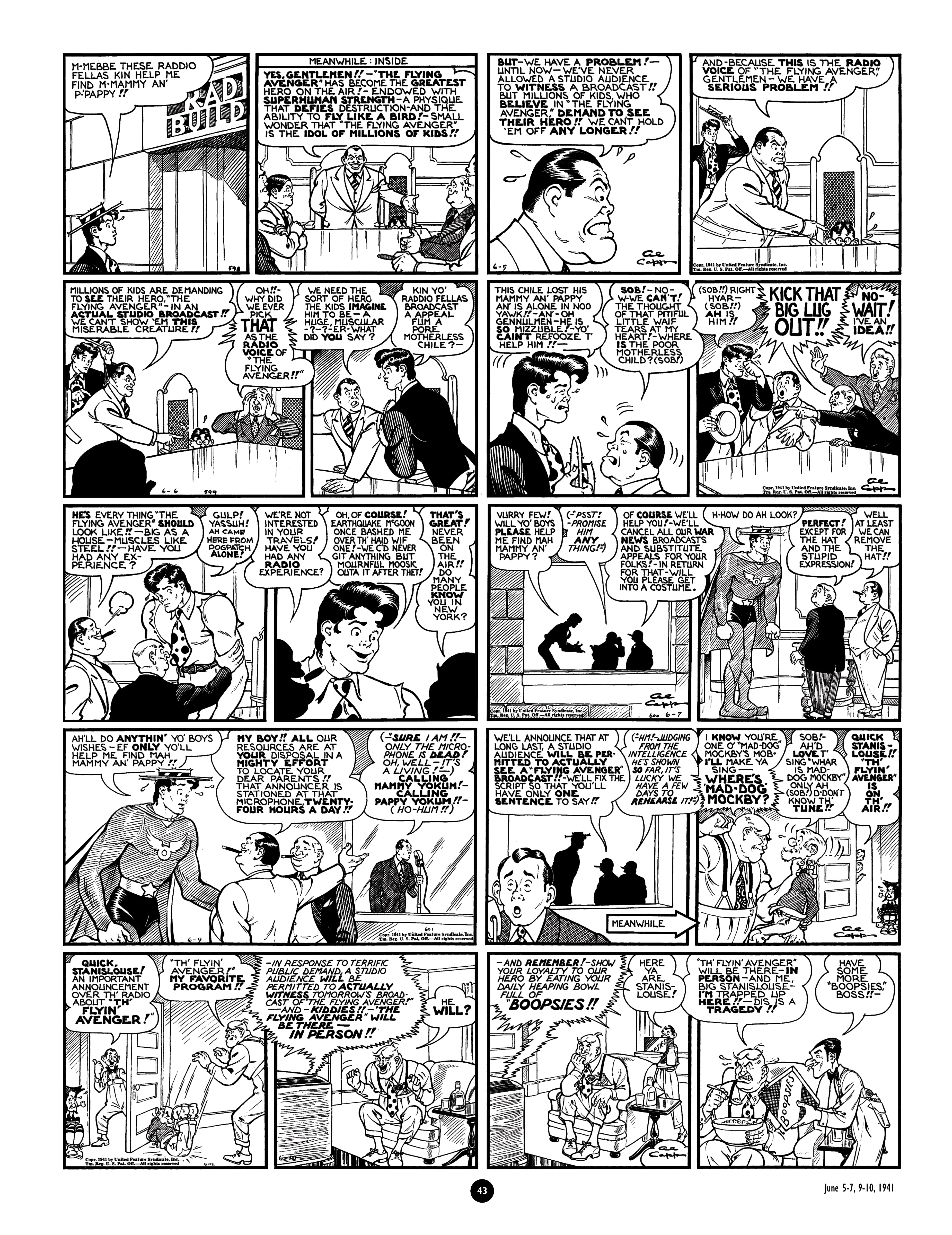 Read online Al Capp's Li'l Abner Complete Daily & Color Sunday Comics comic -  Issue # TPB 4 (Part 1) - 44