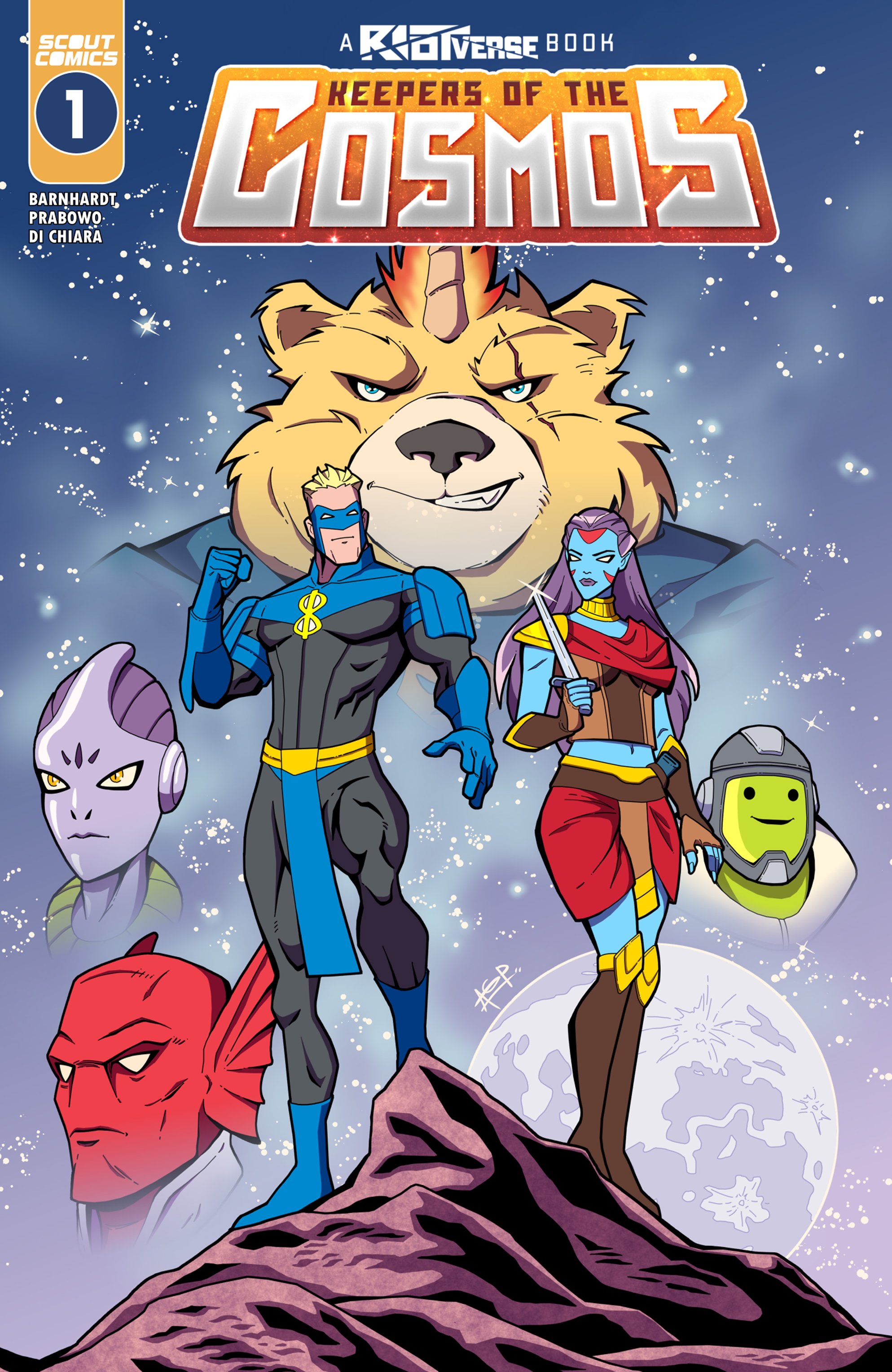 Read online Keepers Of The Cosmos comic -  Issue #1 - 1