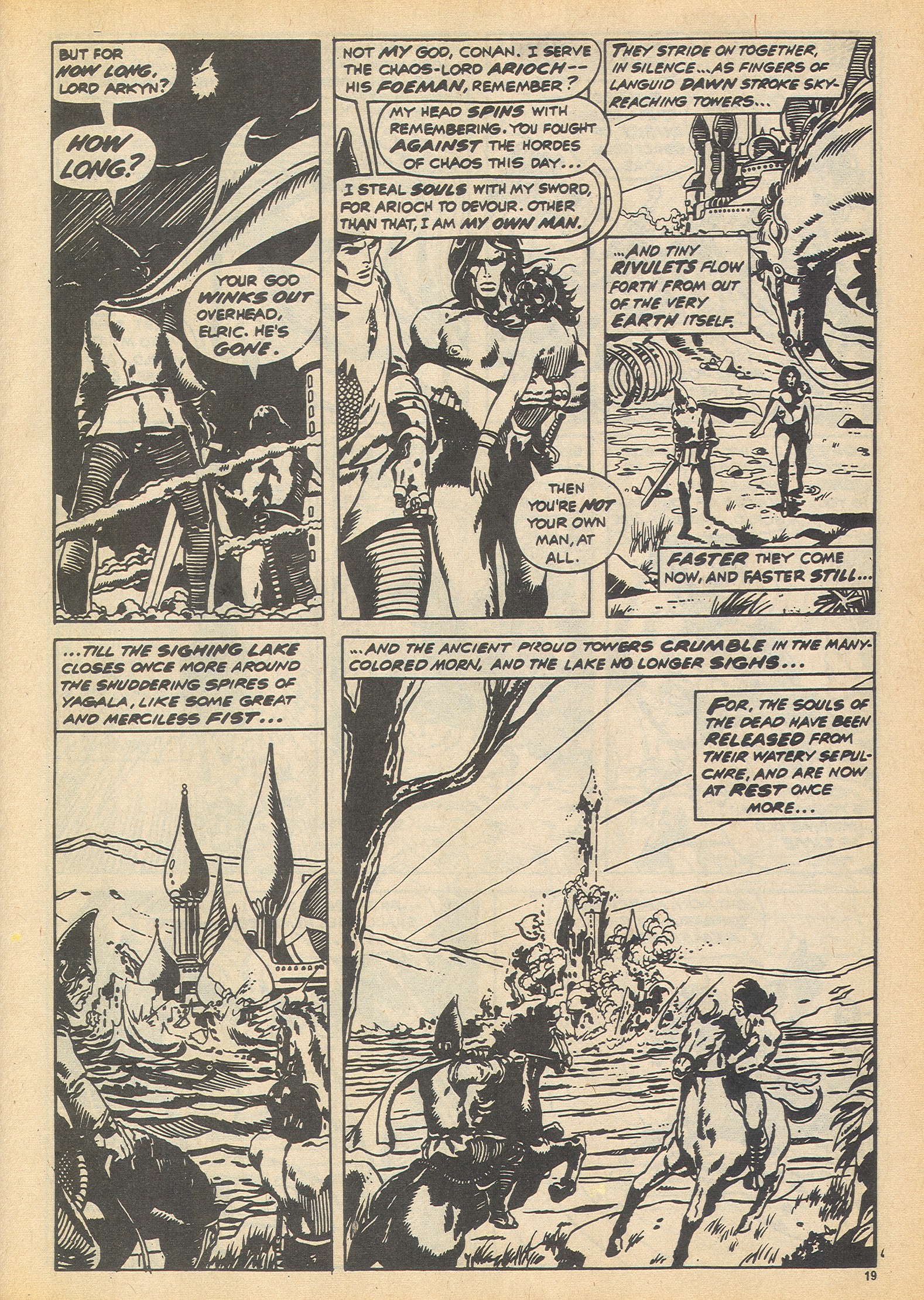 Read online The Savage Sword of Conan (1975) comic -  Issue #16 - 19