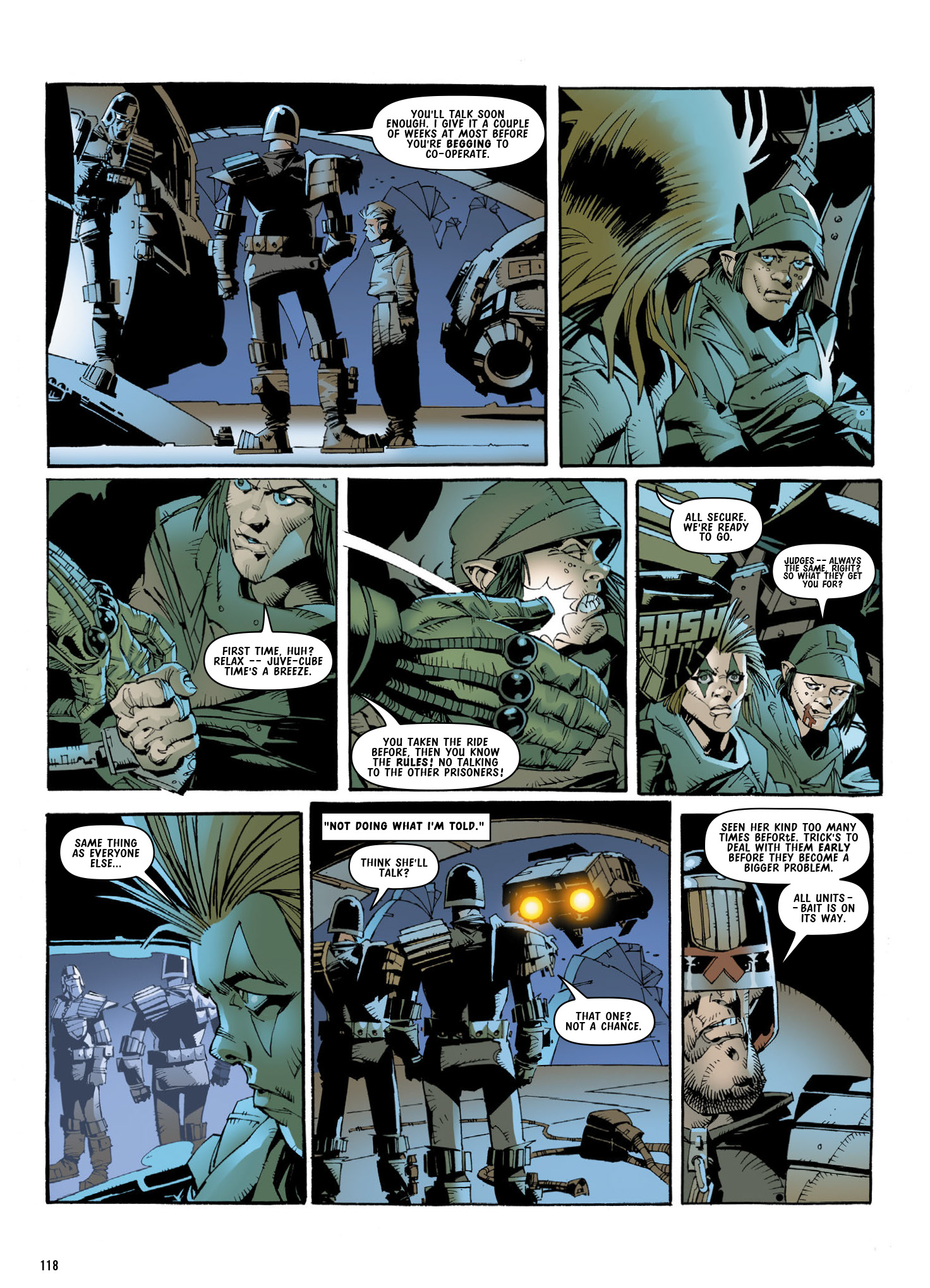 Read online Judge Dredd: The Complete Case Files comic -  Issue # TPB 42 (Part 1) - 120