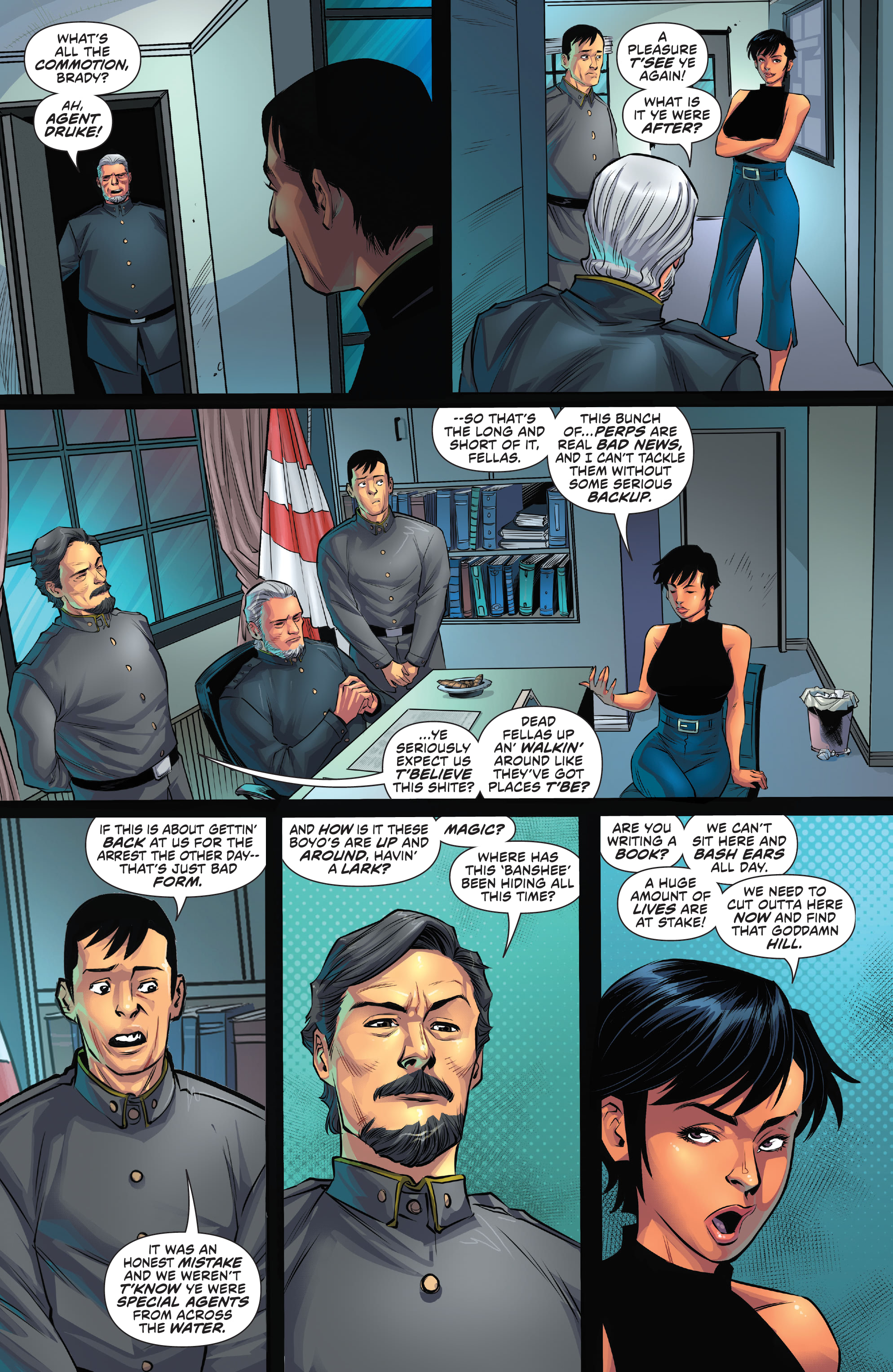 Read online Bettie Page & The Curse of the Banshee comic -  Issue #5 - 15