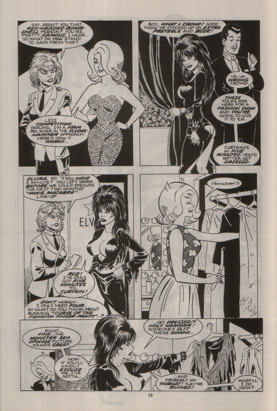 Read online Elvira, Mistress of the Dark comic -  Issue #22 - 13