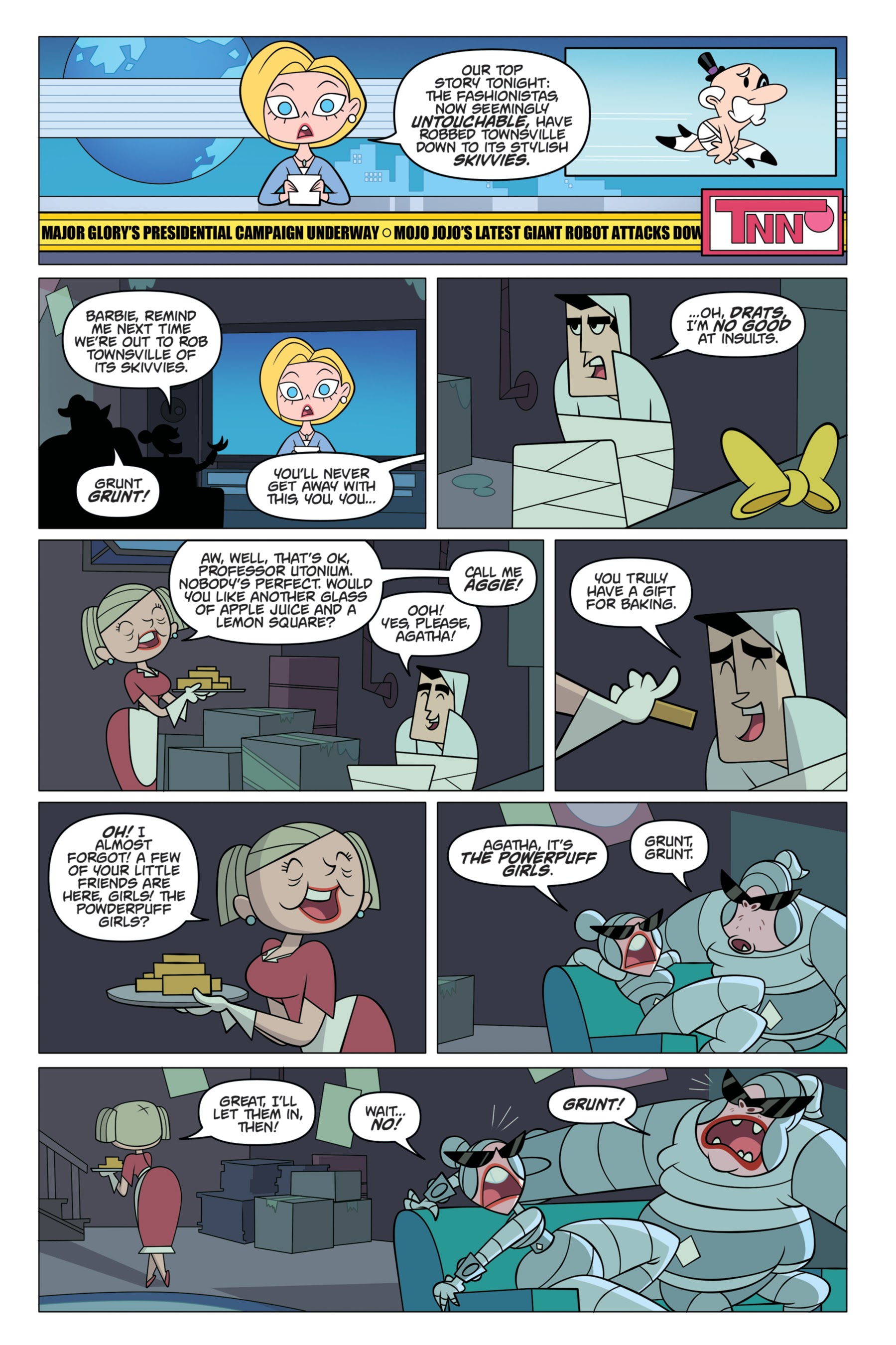 Read online The Powerpuff Girls: Bureau of Bad comic -  Issue # _TPB - 41