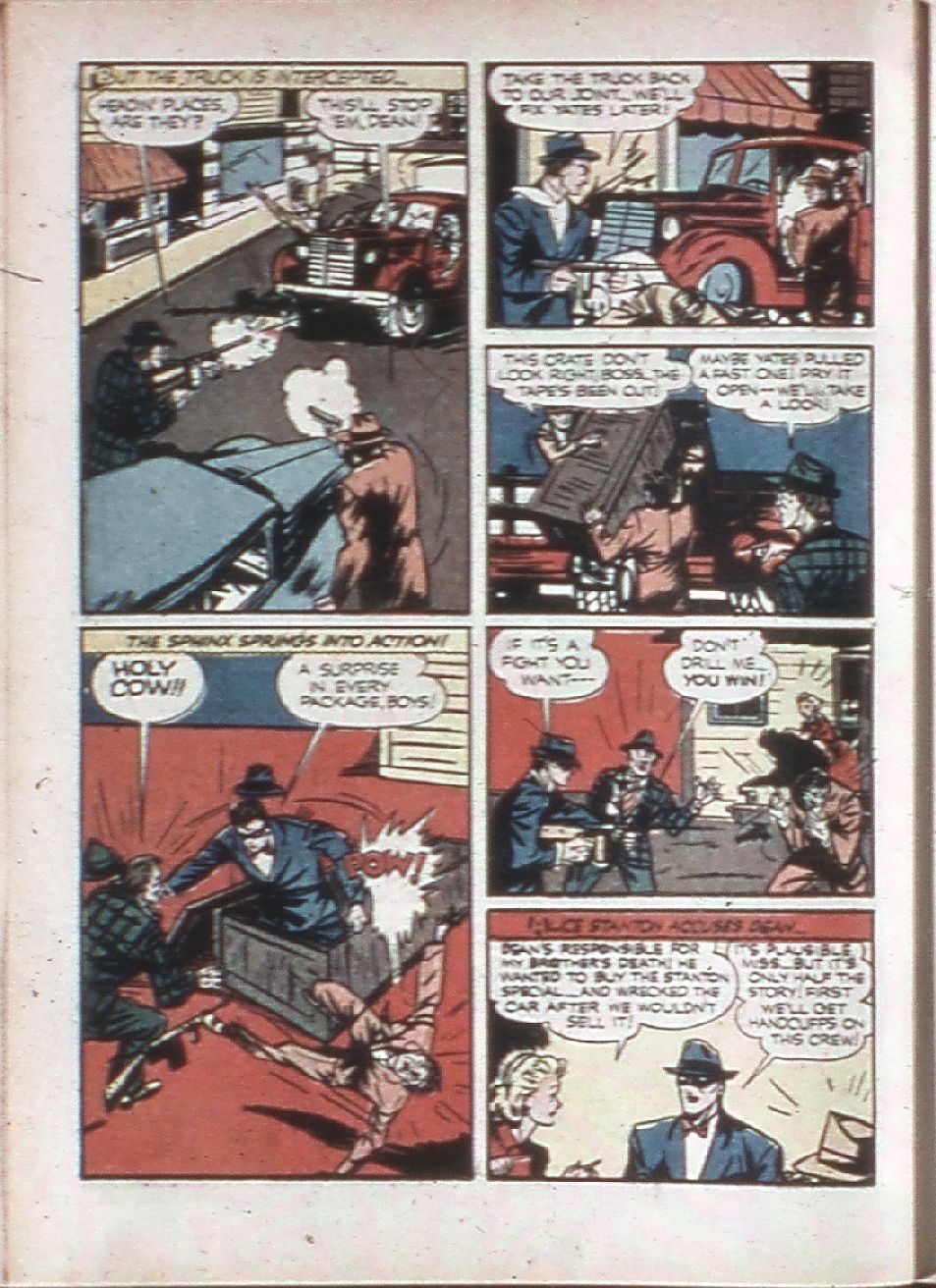Read online Exciting Comics comic -  Issue #9 - 42