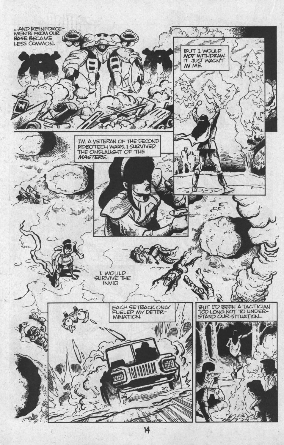 Read online Robotech: Invid War comic -  Issue #16 - 16