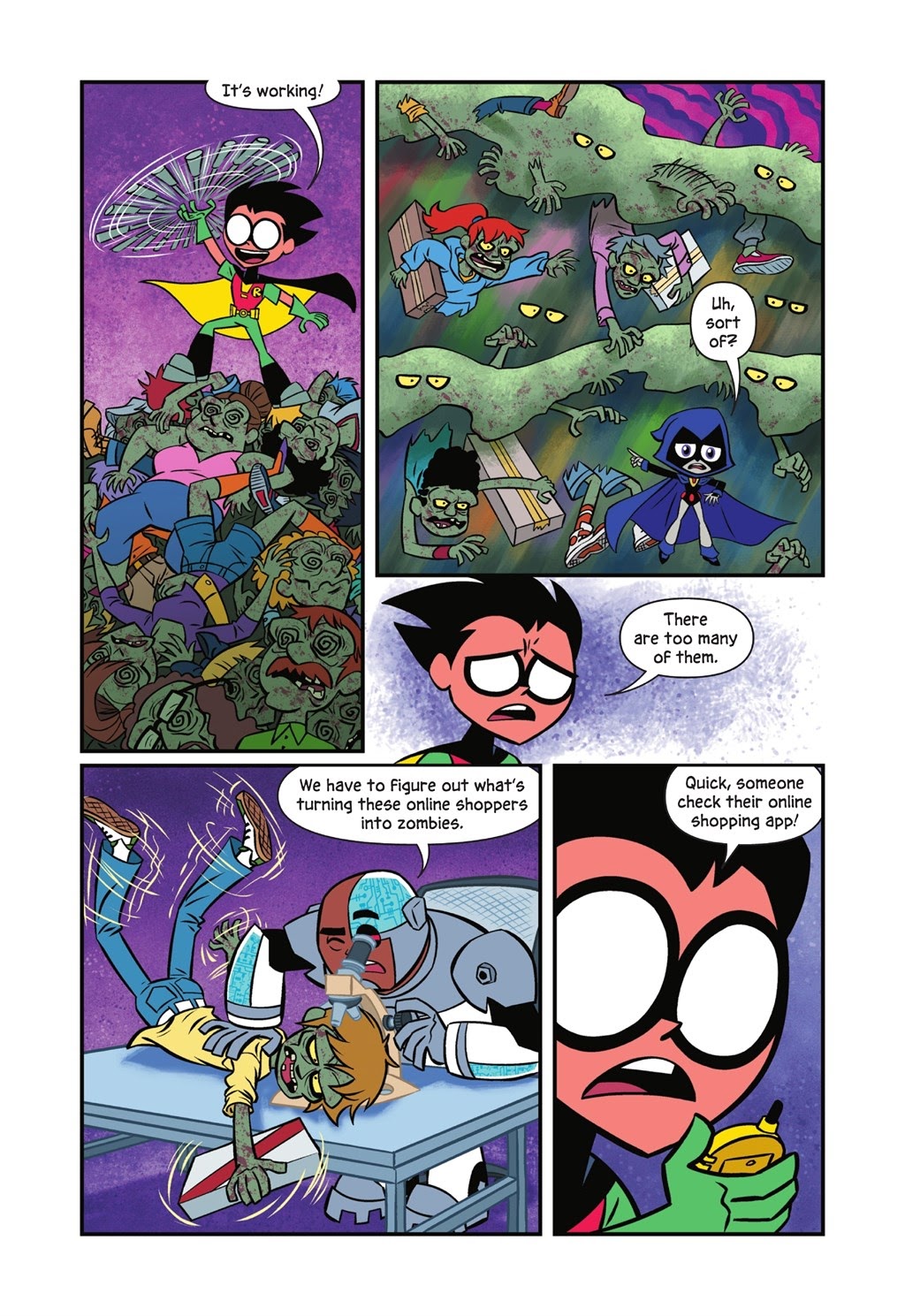 Read online Teen Titans Go! Undead?! comic -  Issue # TPB (Part 1) - 51