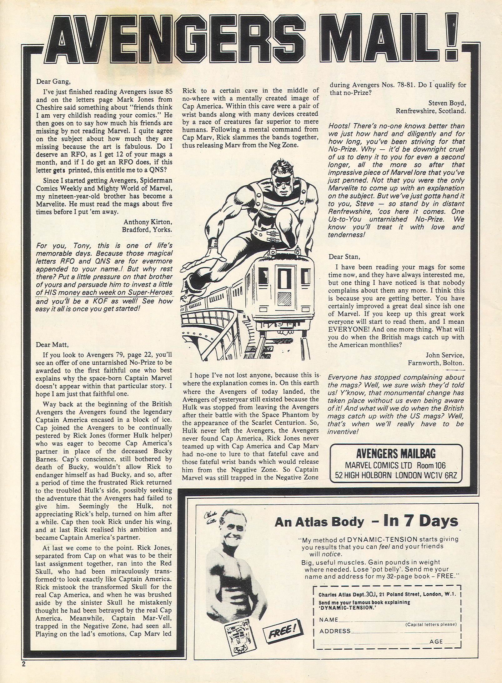 Read online The Avengers (1973) comic -  Issue #96 - 2