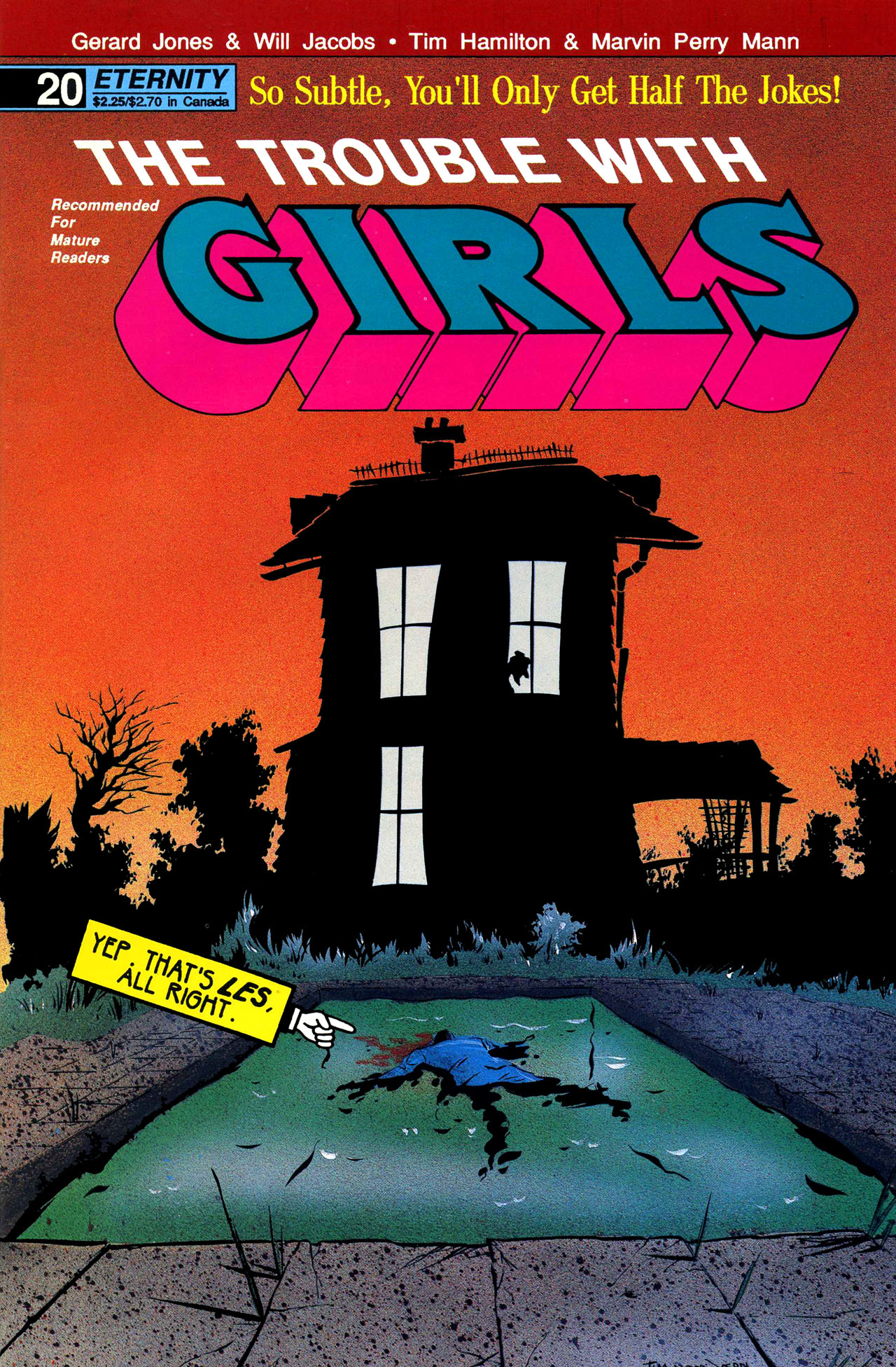 Read online The Trouble With Girls (1989) comic -  Issue #20 - 1