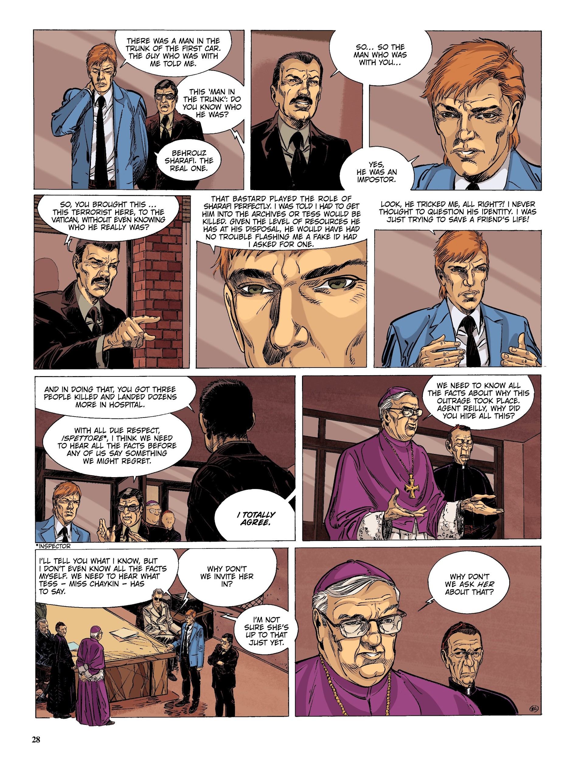Read online The Last Templar comic -  Issue #5 - 29