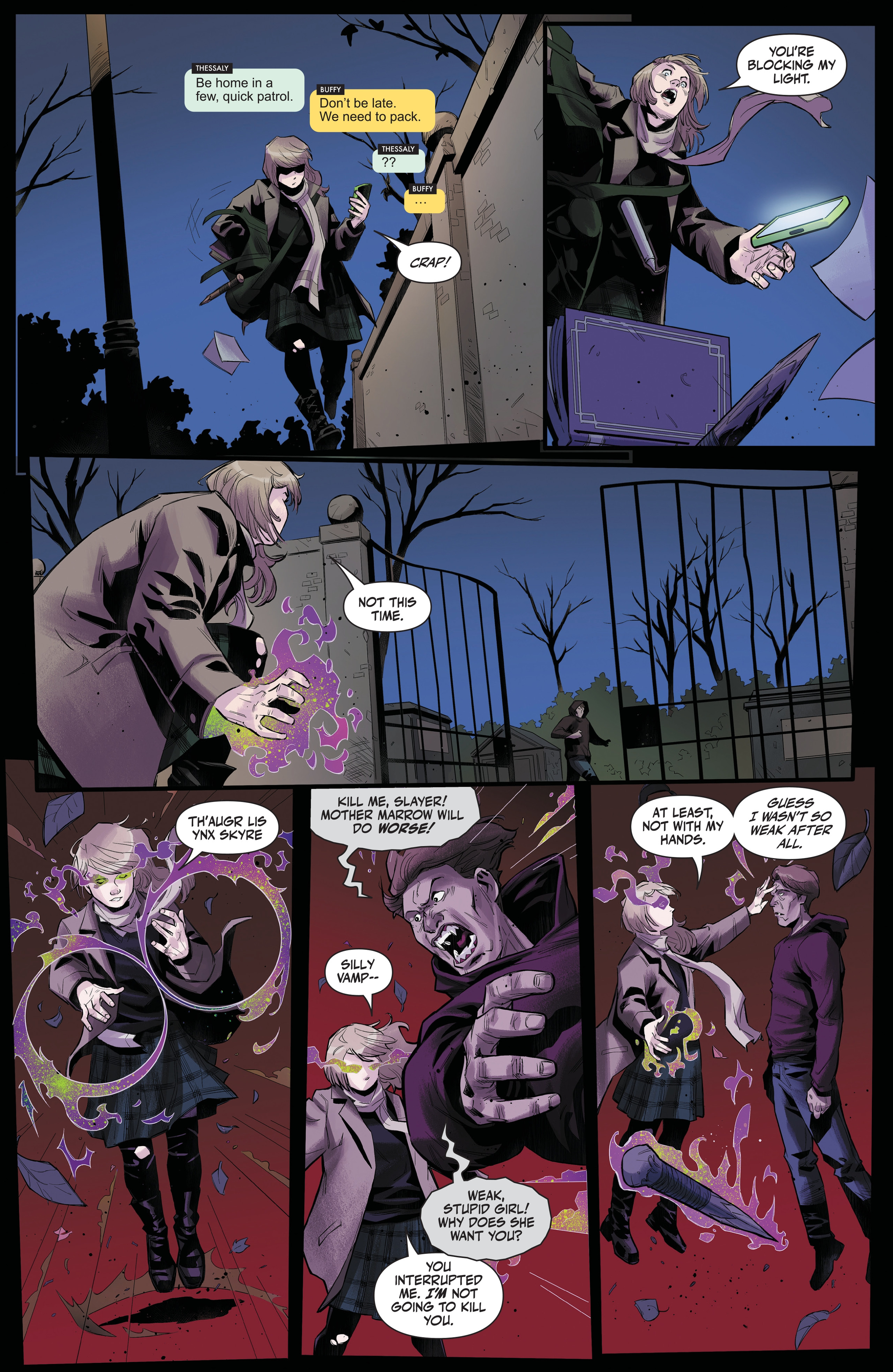 Read online Buffy the Last Vampire Slayer: The Lost Summers comic -  Issue # TPB - 65