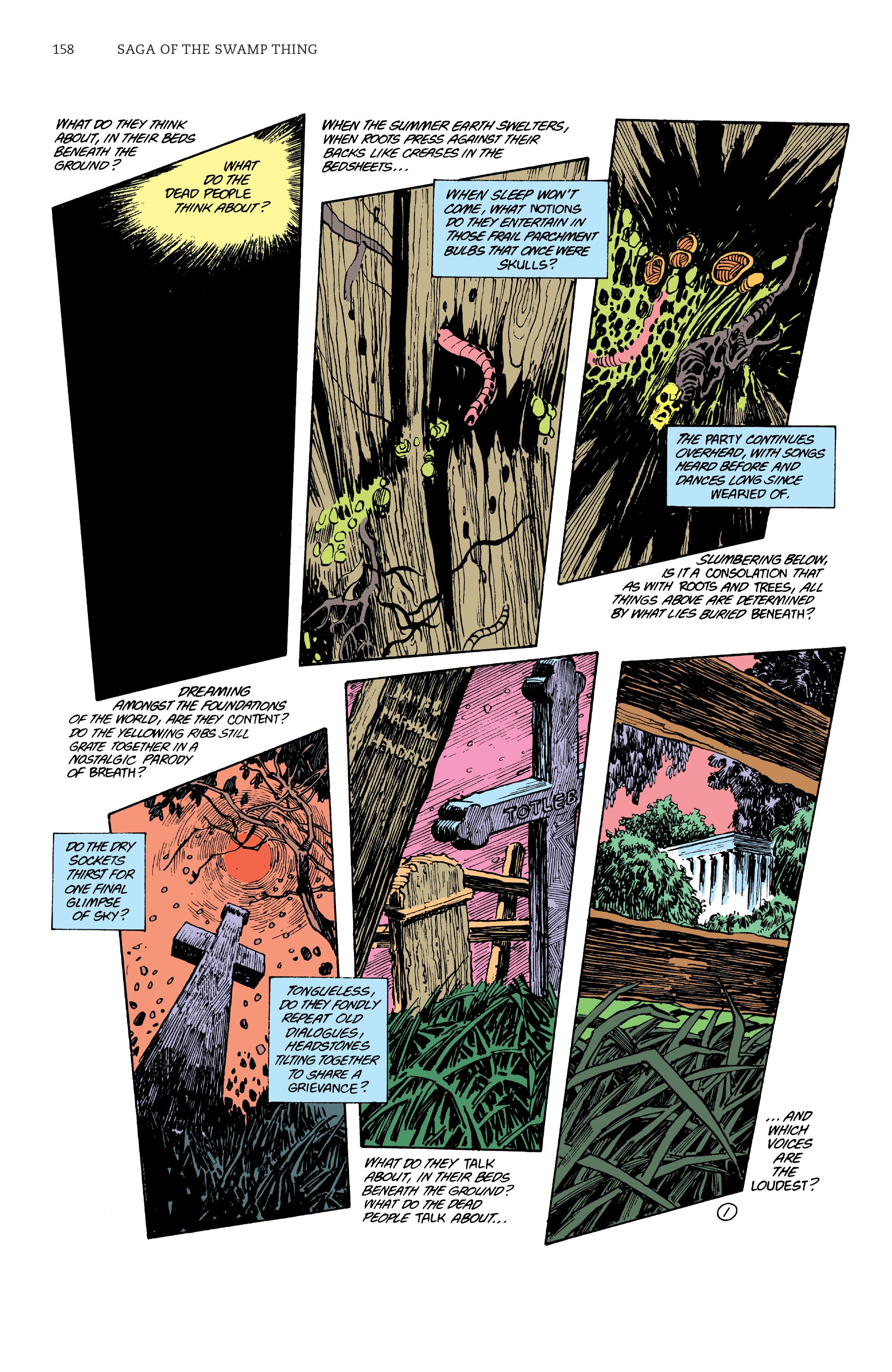 Read online Saga of the Swamp Thing comic -  Issue # TPB 3 (Part 2) - 57