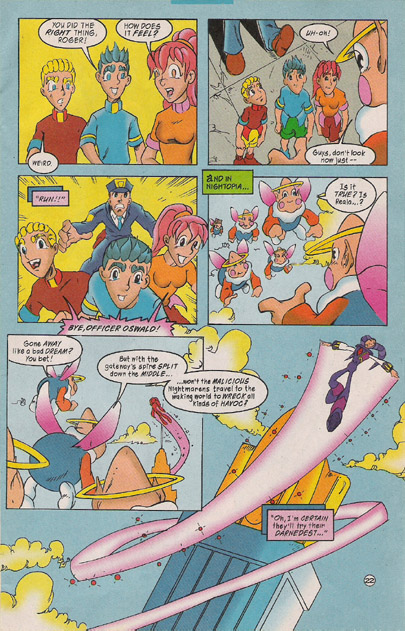 Read online NiGHTS into Dreams... comic -  Issue #6 - 24