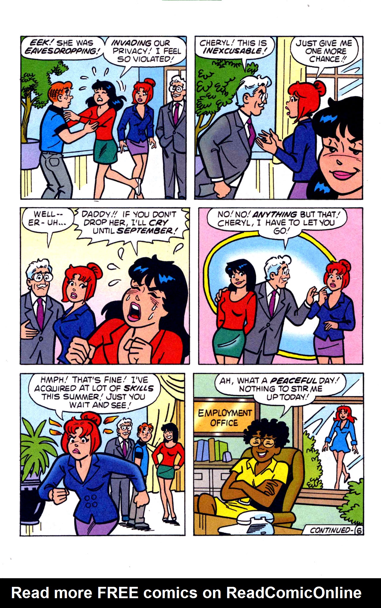 Read online Cheryl Blossom (1996) comic -  Issue #3 - 8